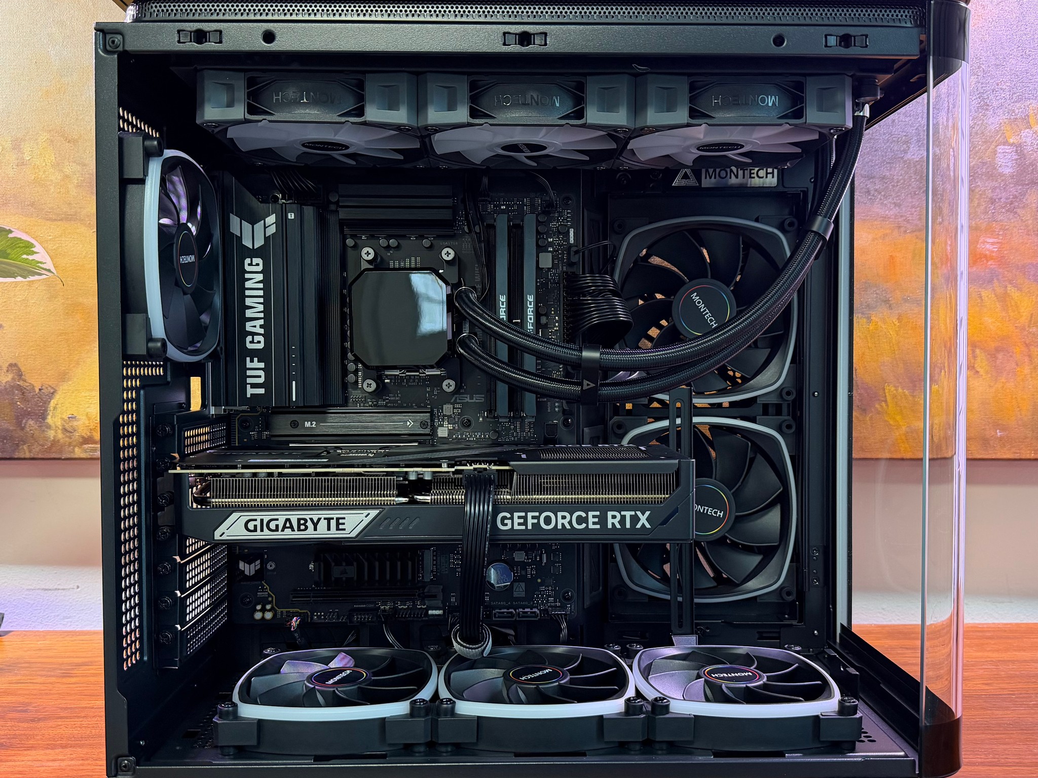 RTX 5080 | 48GB DDR5 | Ryzen 7 9800X3D | 2TB NVMe | 360mm AIO | 1050W Gold