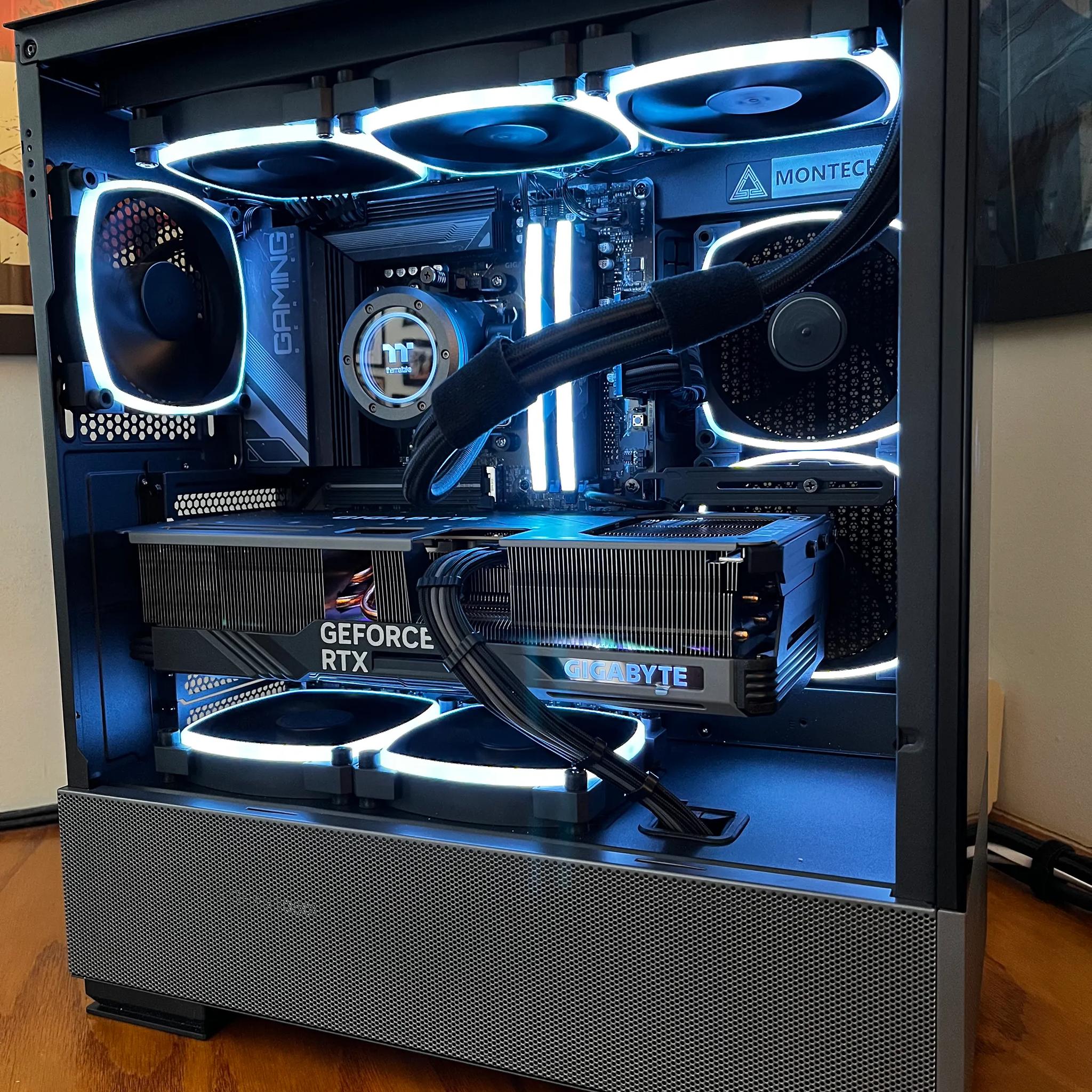 Monolith - RTX 4080 SUPER | Ryzen 7 7800X3D | 32GB DDR5 @ 6000MT/sec | 4TB storage | 1050W PSU