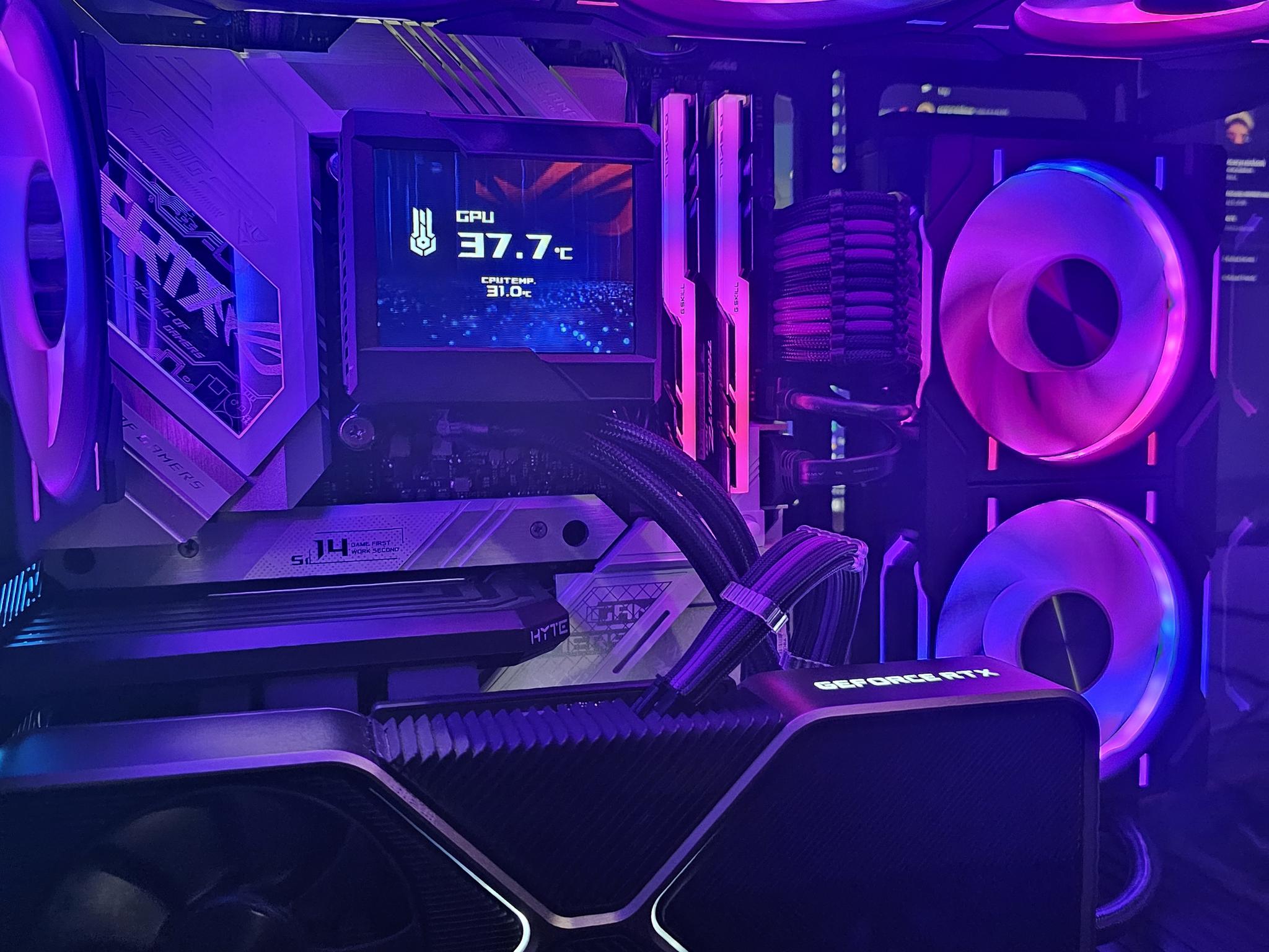 CUSTOM GAMING PC w NVIDIA RTX 3080 FE// i7 12700K // 1TB NVMe