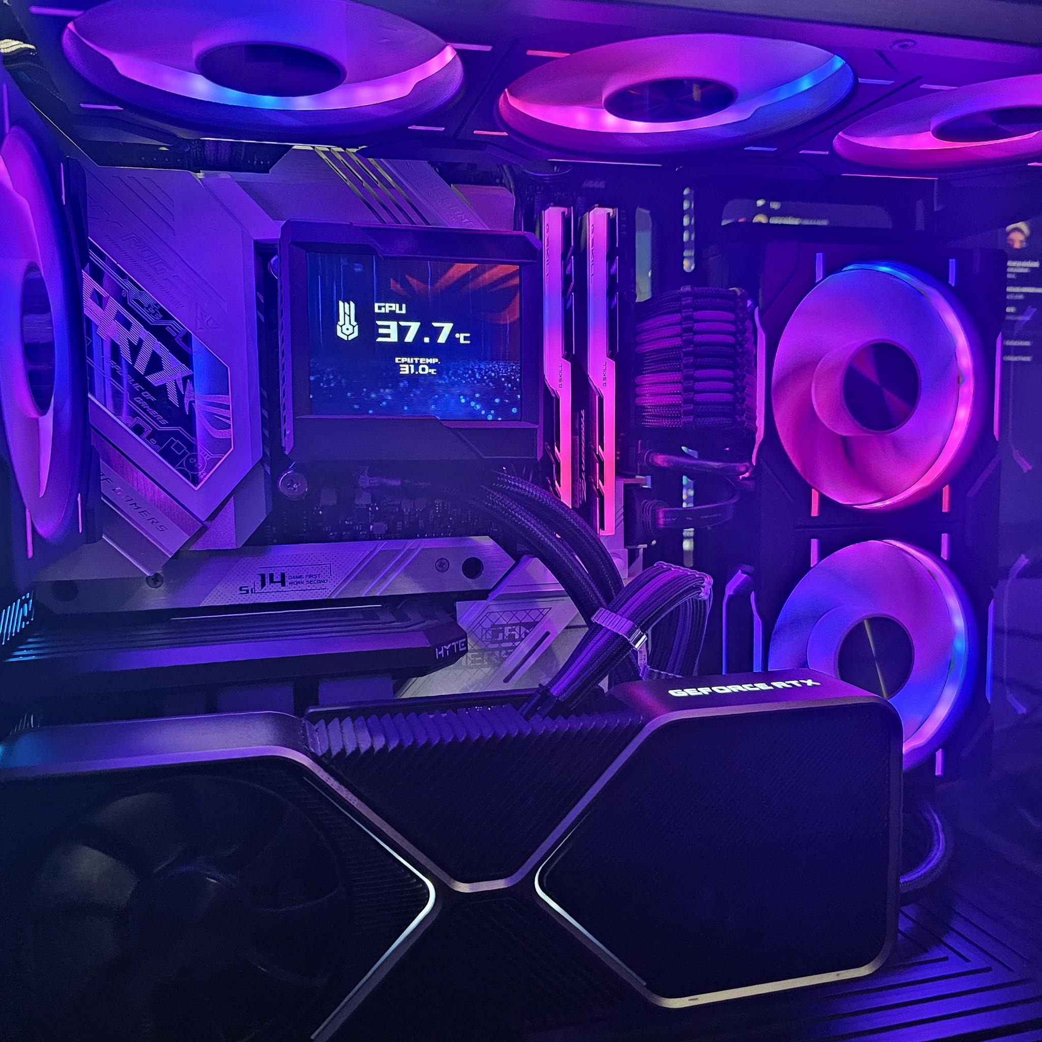 CUSTOM GAMING PC w NVIDIA RTX 3080 FE// i7 12700K // 1TB NVMe