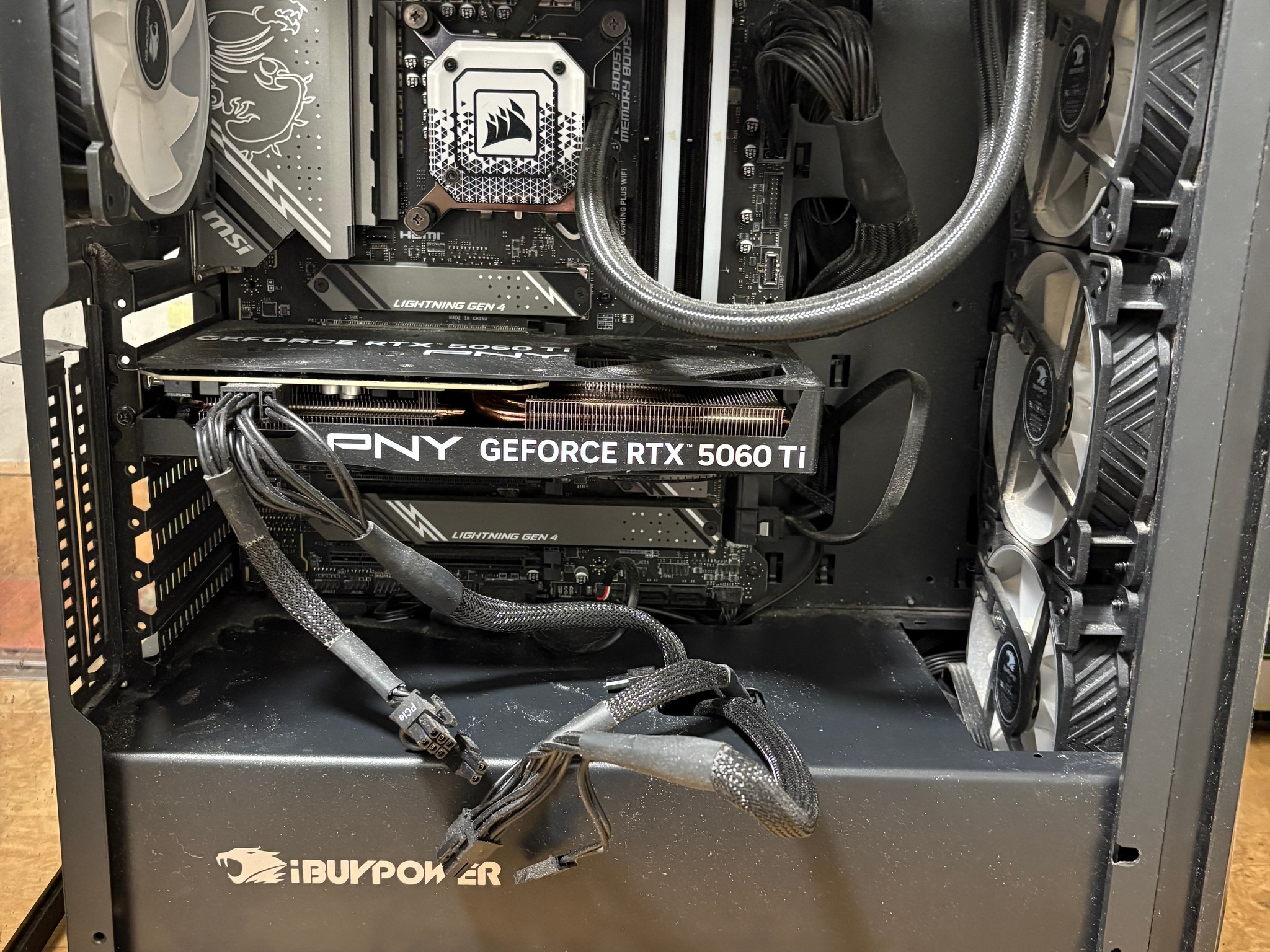 GeForce RTX 5060 Ti 16GB Custom Gaming PC - Core i7-14700K, 32GB RAM