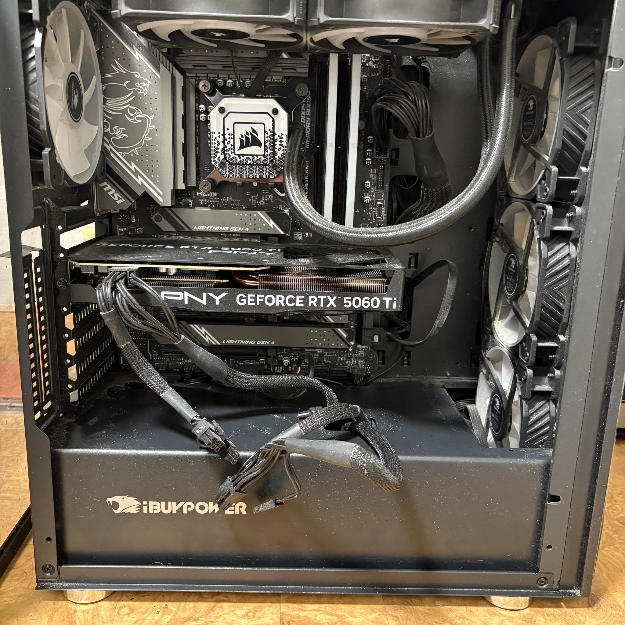 GeForce RTX 5060 Ti 16GB Custom Gaming PC - Core i7-14700K, 32GB RAM