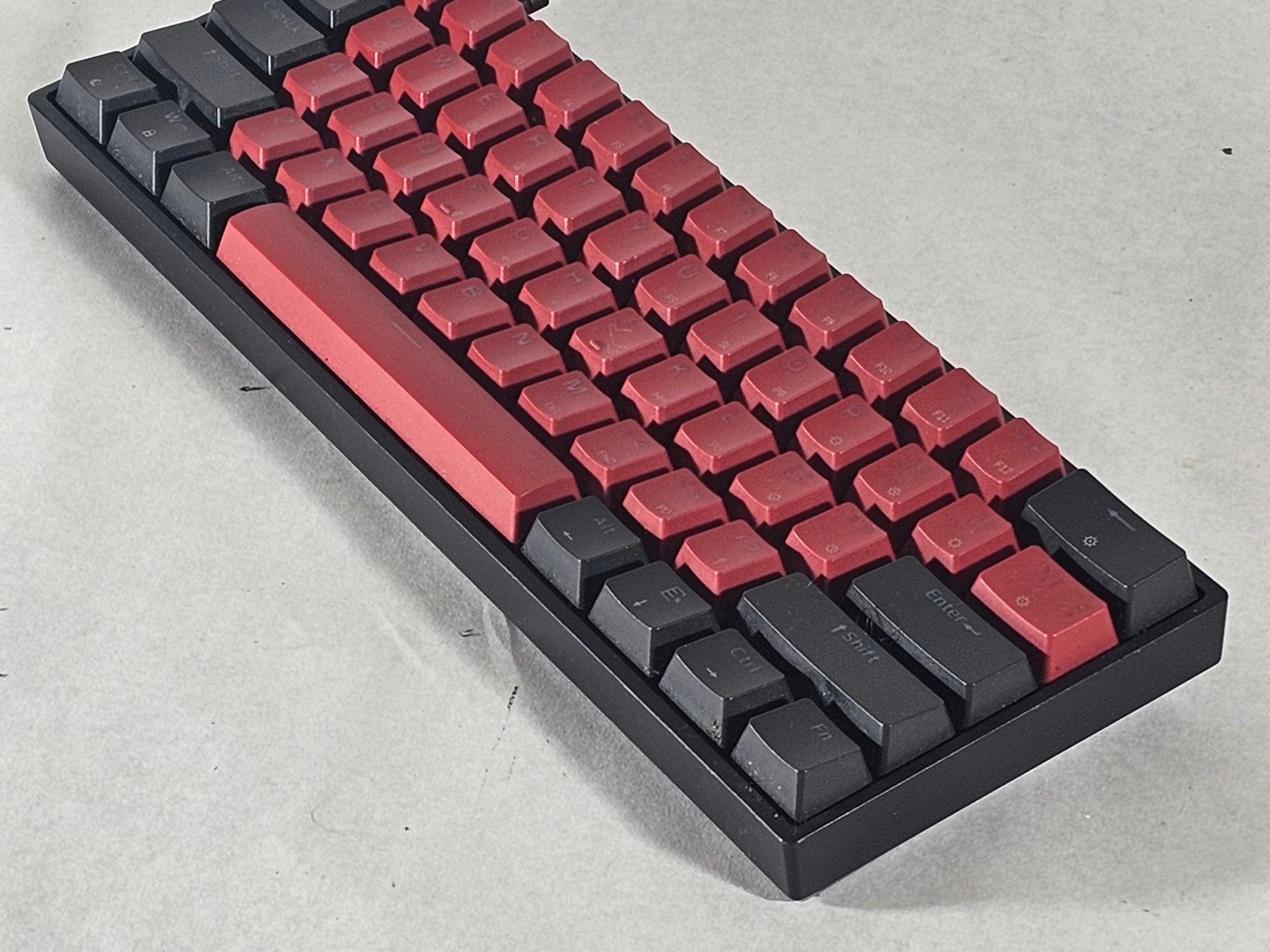 Skyloong GK61 60% Mechanical Gaming Keyboard - Black/Red Wired