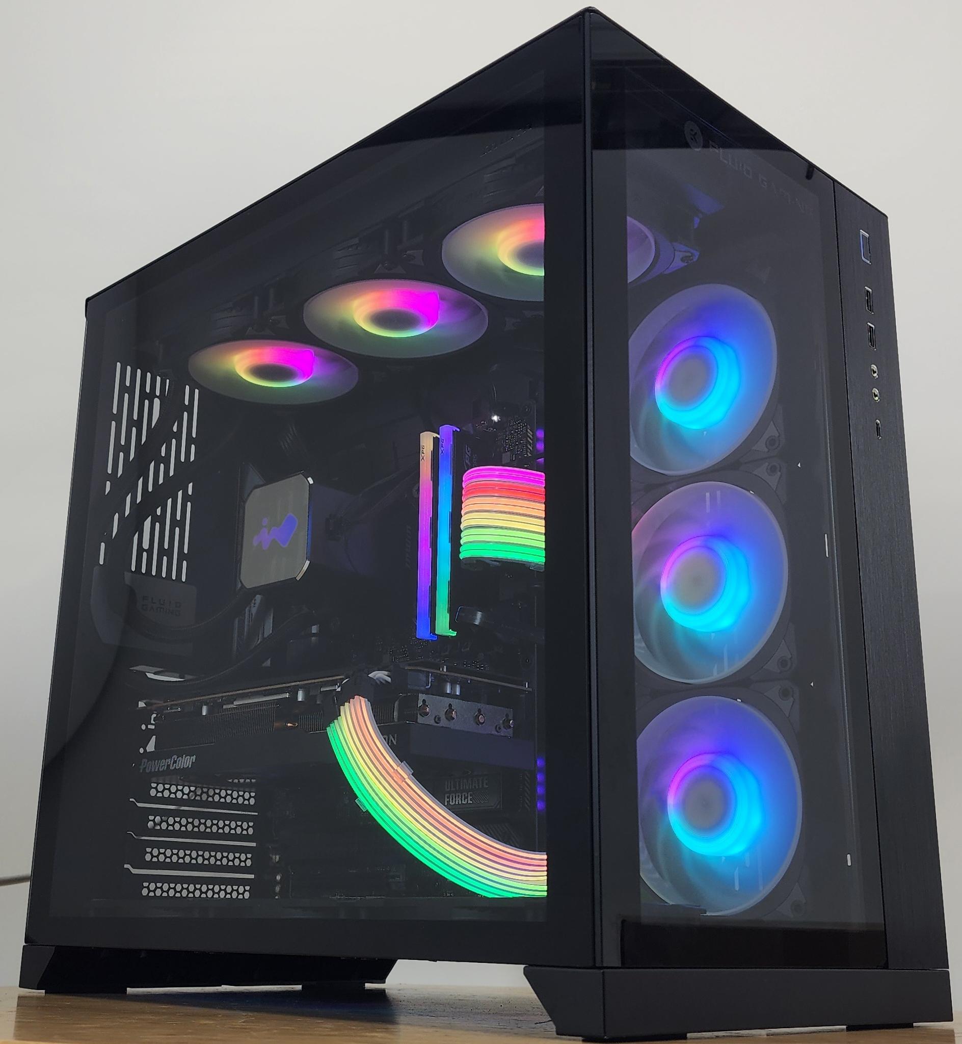 Gaming PC i7-14700KF 32GB RAM 1TB SSD RX 7800 XT 16GB Windows 11 Computer