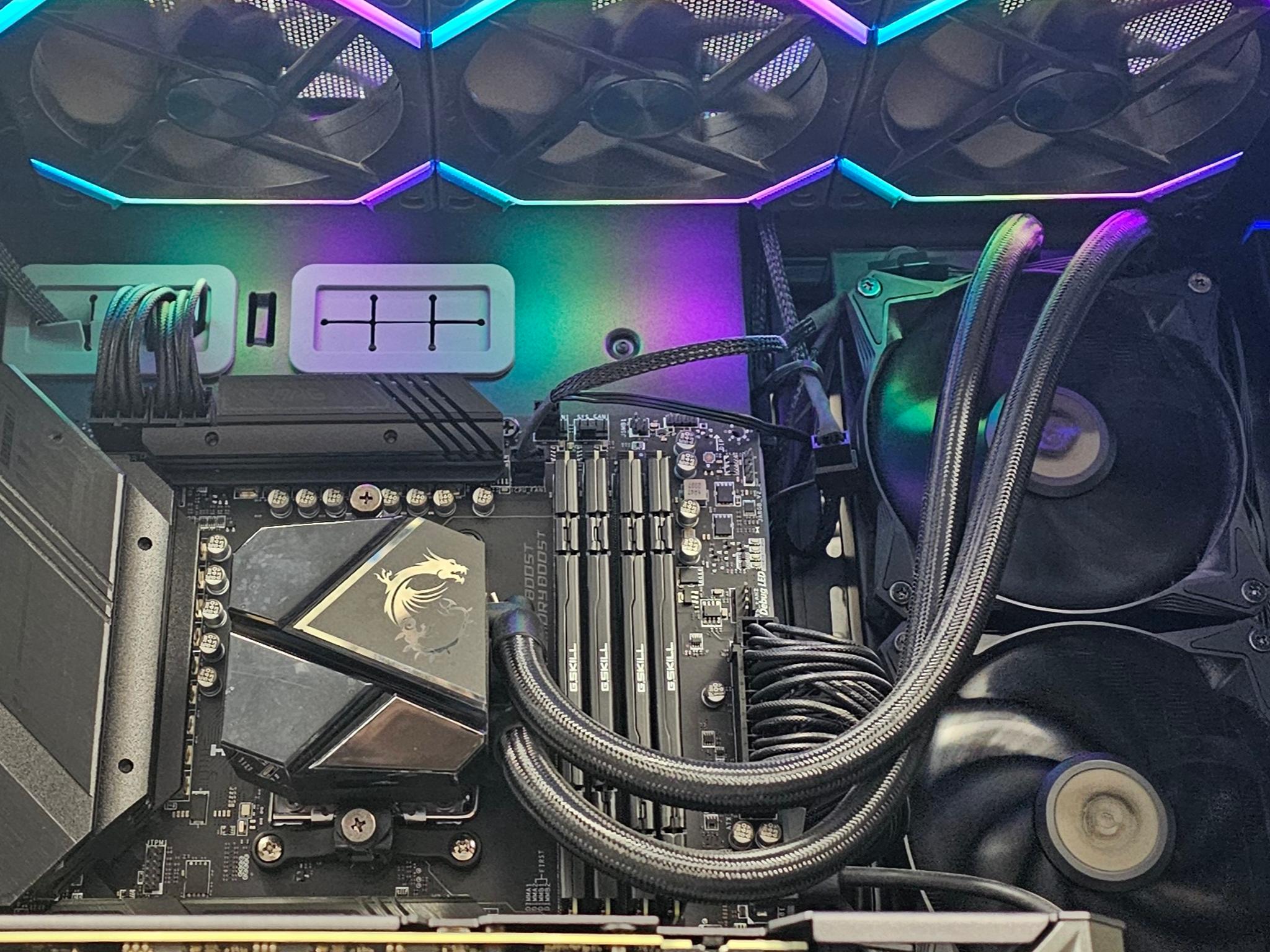 360mm MSI AIO RGB CPU Liquid Cooler for AMD AM5