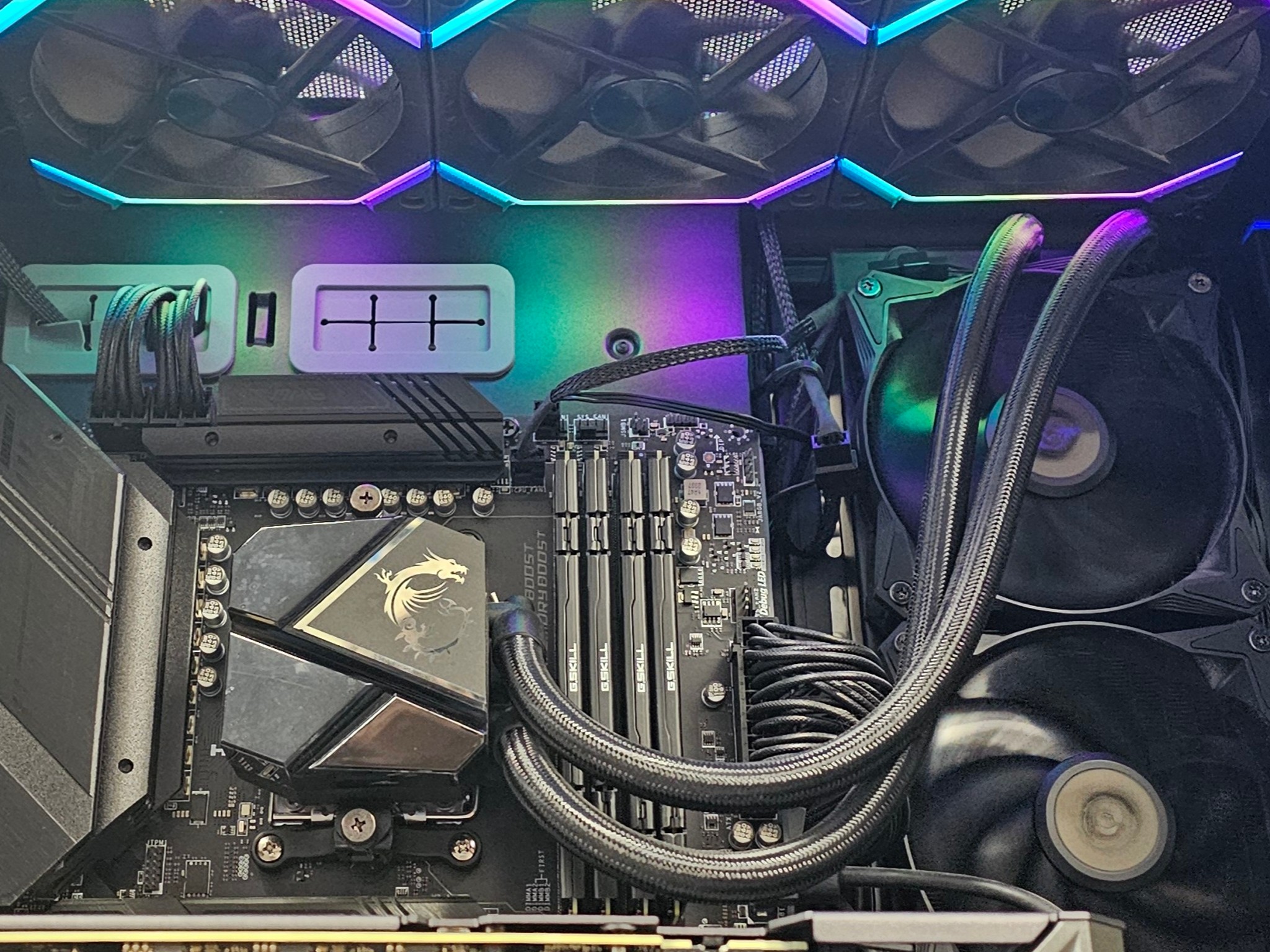 360mm MSI AIO RGB CPU Liquid Cooler for AMD AM5