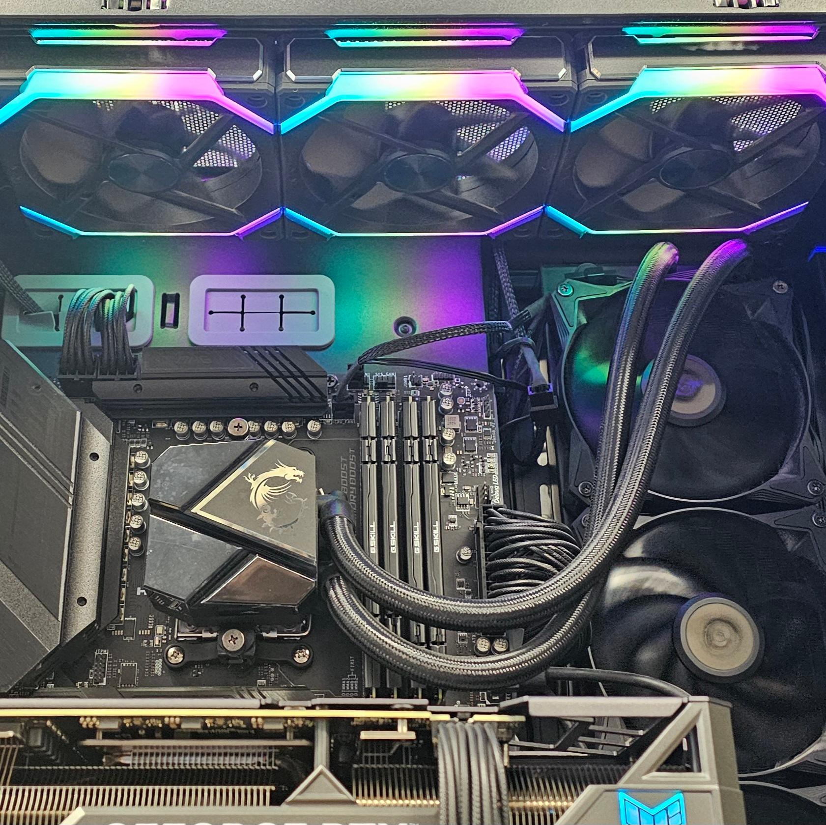 360mm MSI AIO RGB CPU Liquid Cooler for AMD AM5
