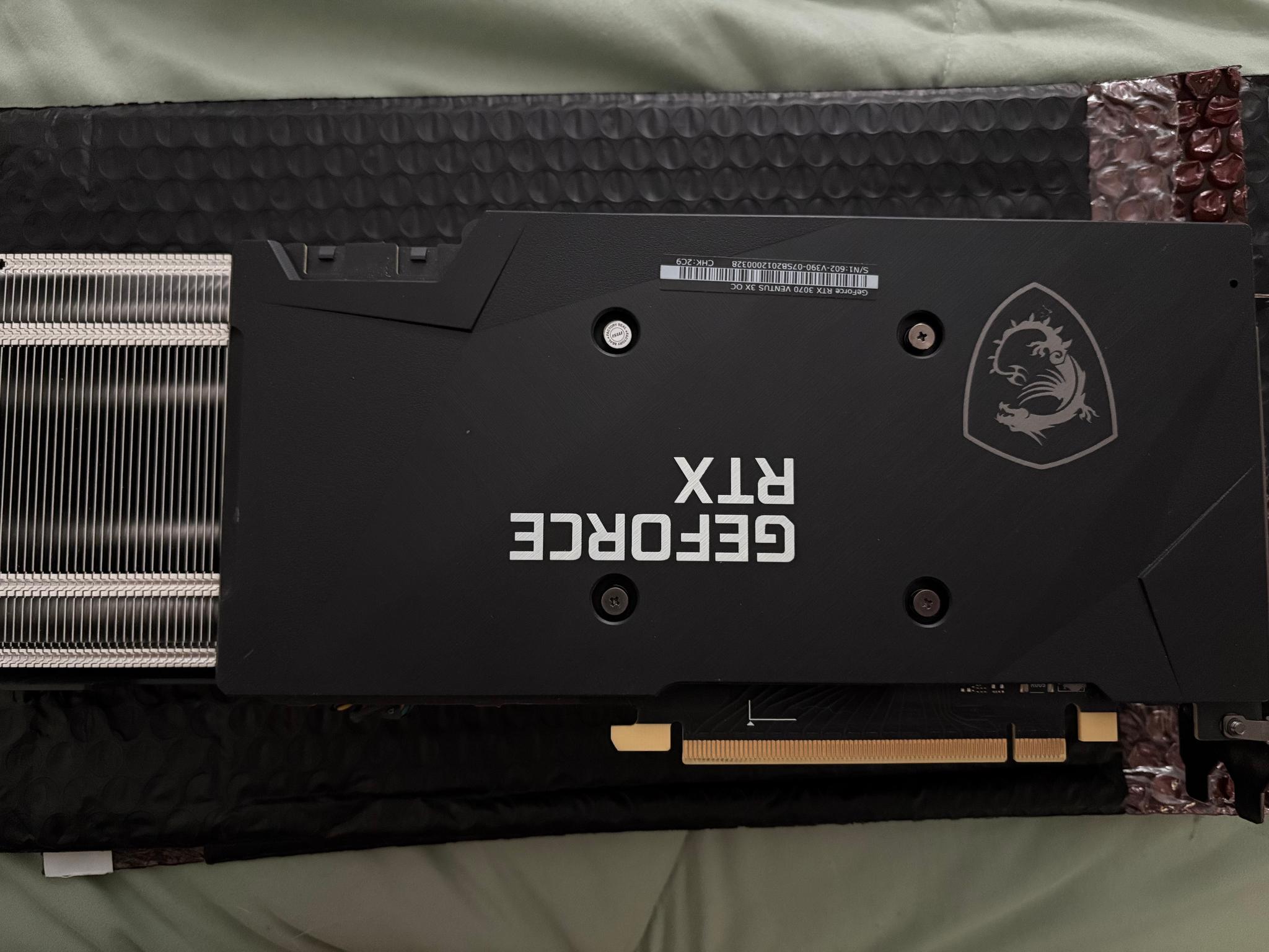 MSI GeForce RTX 3070 VENTUS 3X OC