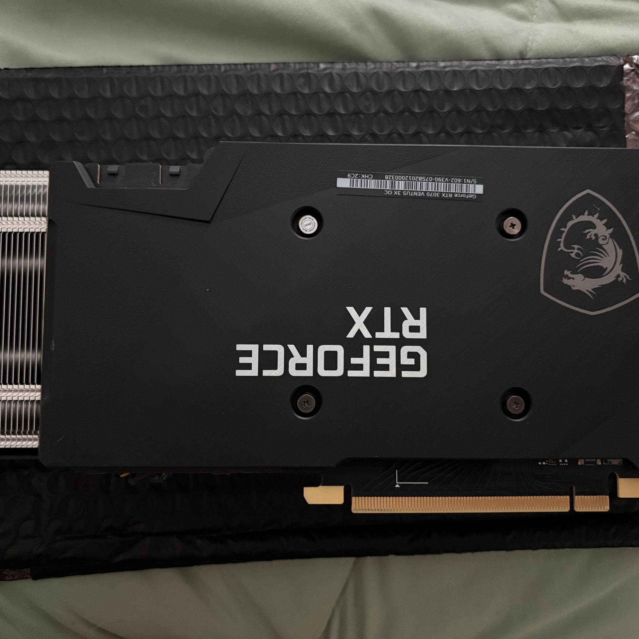 MSI GeForce RTX 3070 VENTUS 3X OC