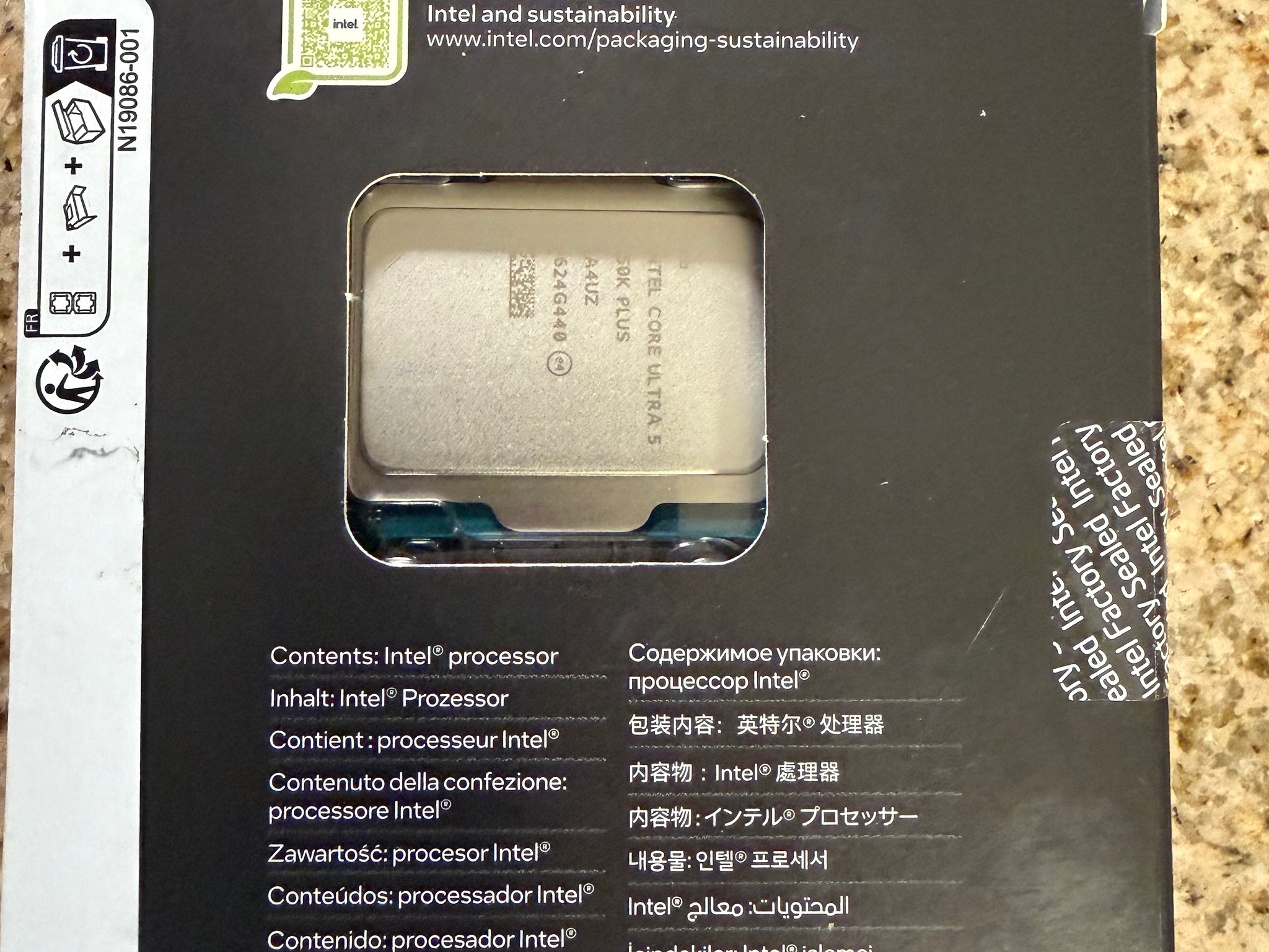 New Intel Core Ultra 5 250K Plus Arrow Lake 4.2GHz 18-Core LGA 1851 Boxed Processor