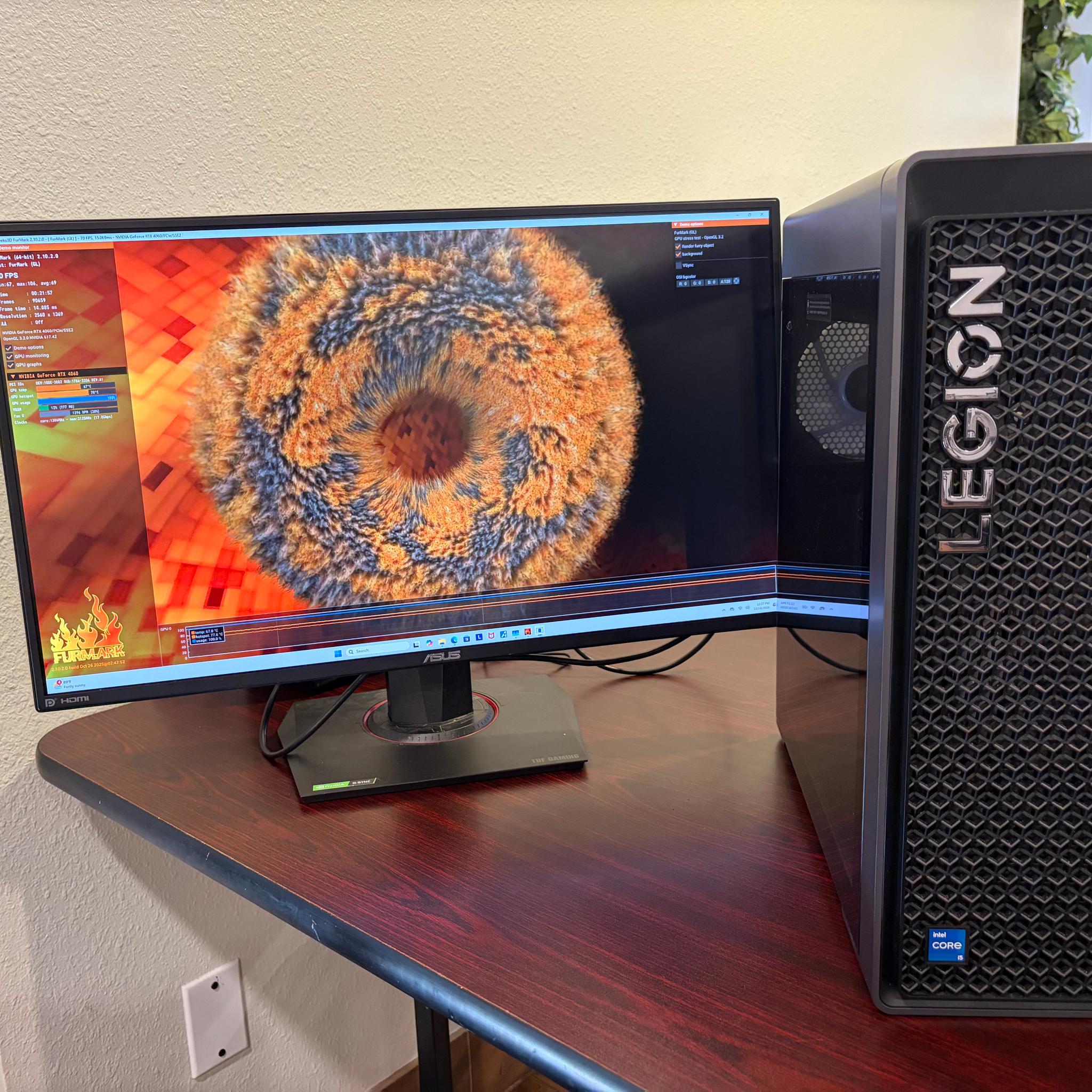 GeForce RTX 4060 Ti Custom Gaming PC - Core i5-14400F