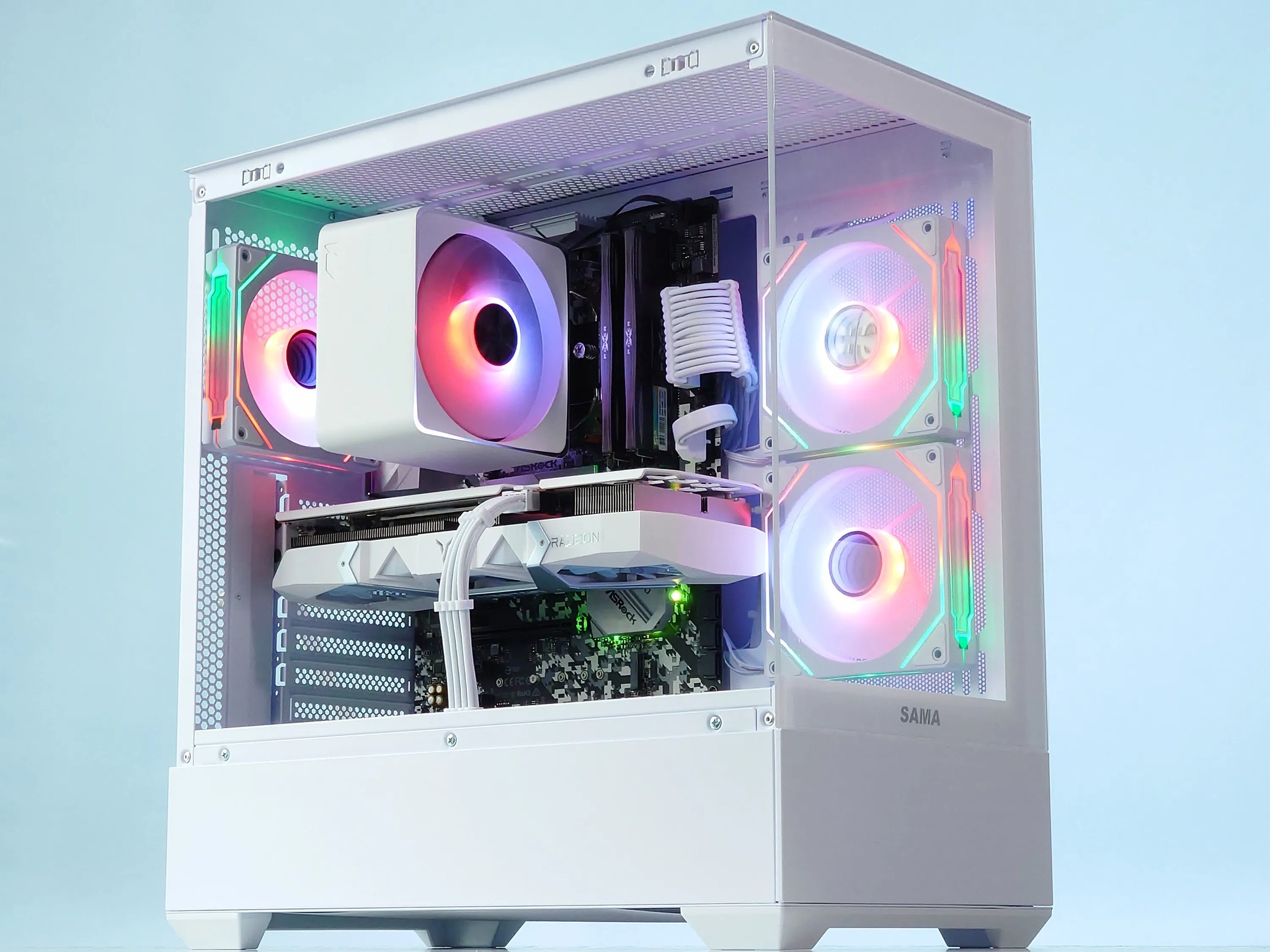 🍉🍈Gaming PC❄️AMD RX 6750 GRE 10GB GDDR6❄️AMD Ryzen 5 5500 6 core❄️32GB DDR4❄️1TB NVME