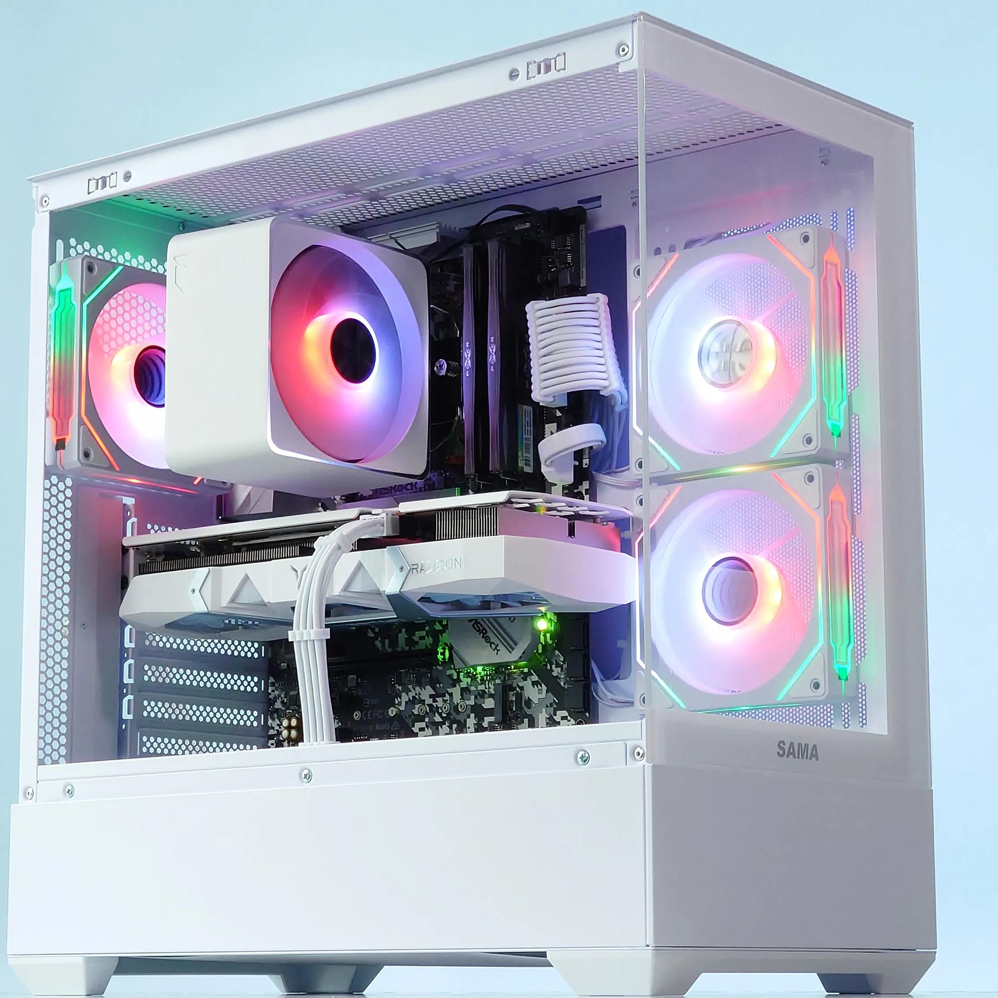 🍉🍈Gaming PC❄️AMD RX 6750 GRE 10GB GDDR6❄️AMD Ryzen 5 5500 6 core❄️32GB DDR4❄️1TB NVME