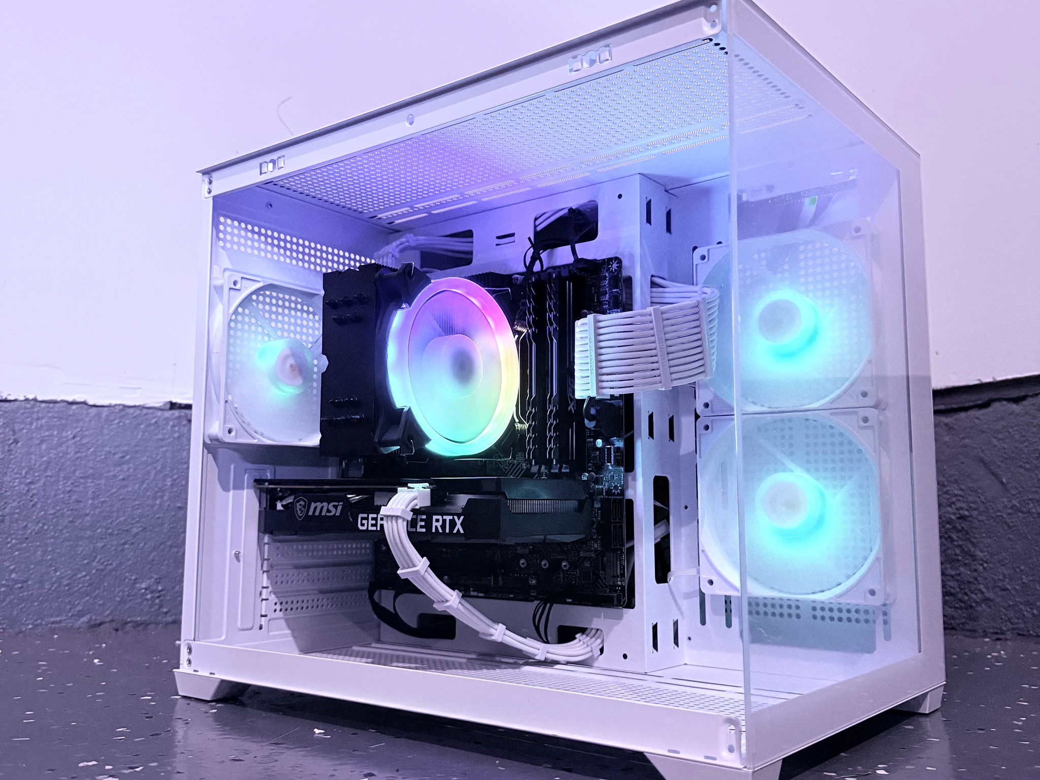 ⚪️"Opal Halo"🌈| 1440p Gaming | i7 12700F | RTX 3060 12GB | 32G Ram | 1TB Storage | Free Shipping