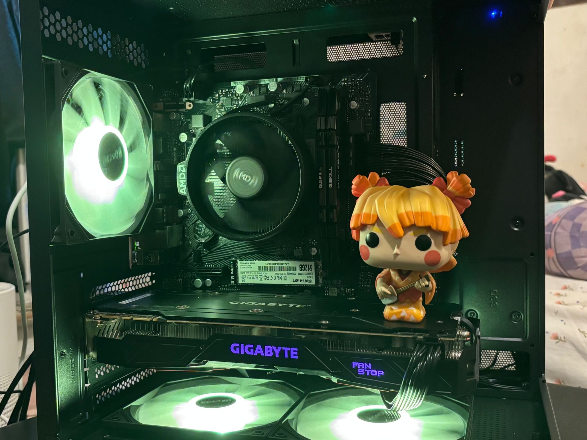 “Perfect All Black Gaming PC"| GTX 1070 8GB | Plug And Play Ready|