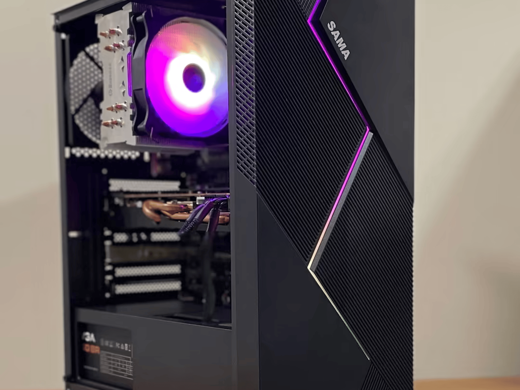 Midnight 🌙 | AMD R9 280x, AMD Phenom II Budget Gaming PC