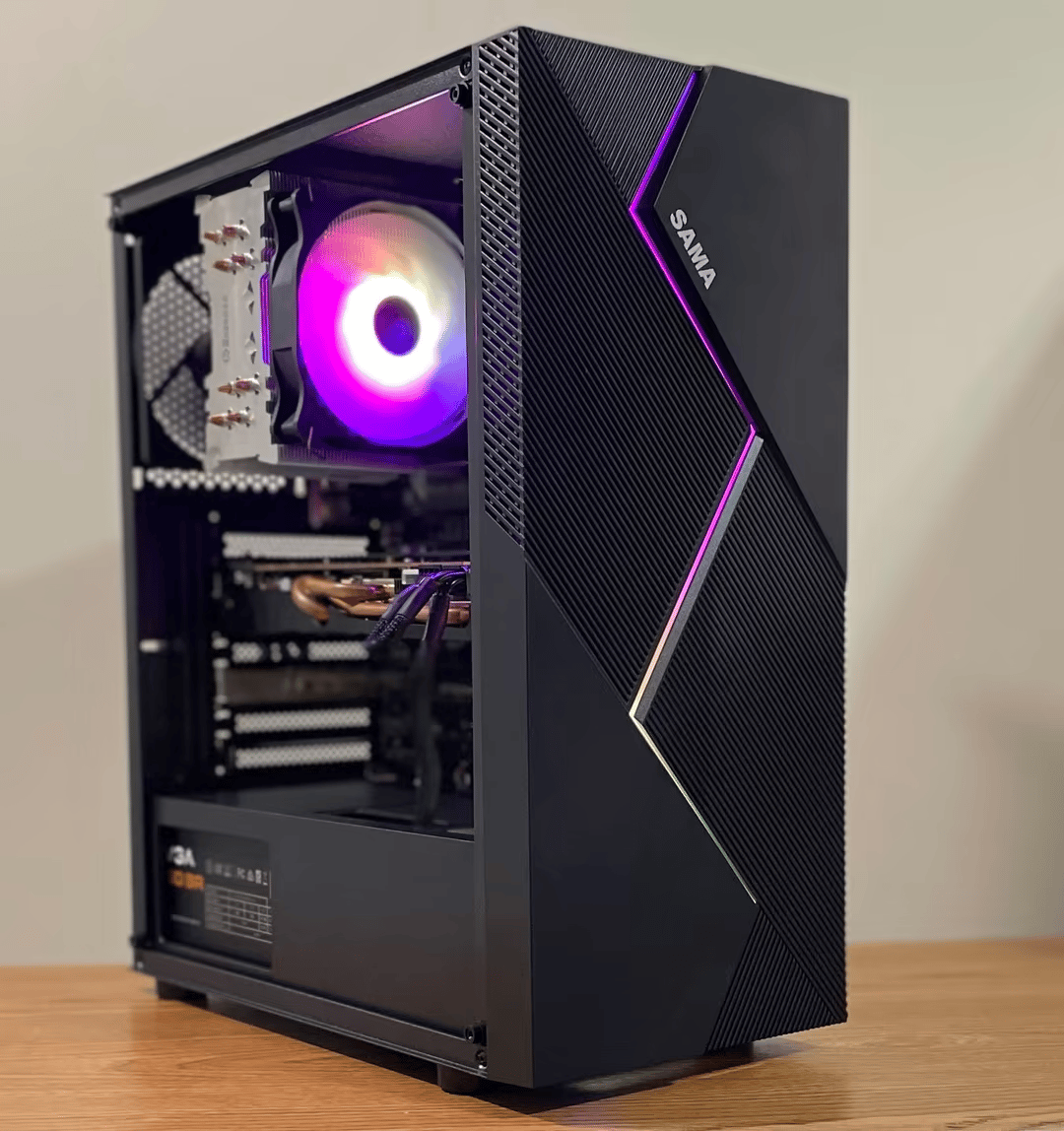 Midnight 🌙 | AMD R9 280x, AMD Phenom II Budget Gaming PC