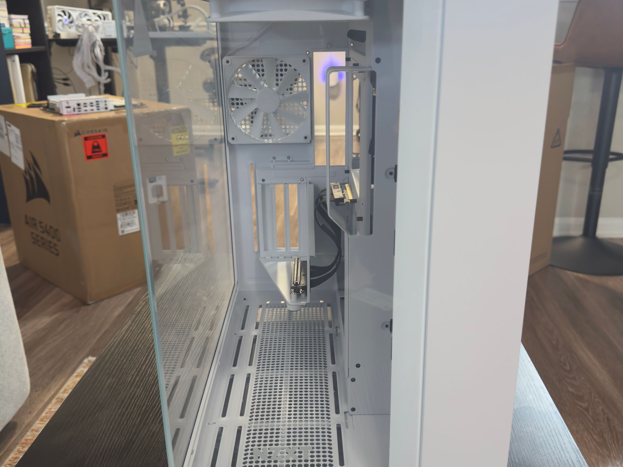 NZXT H9 Flow Dual-Chamber ATX Mid-Tower PC Gaming Case – High-Airflow