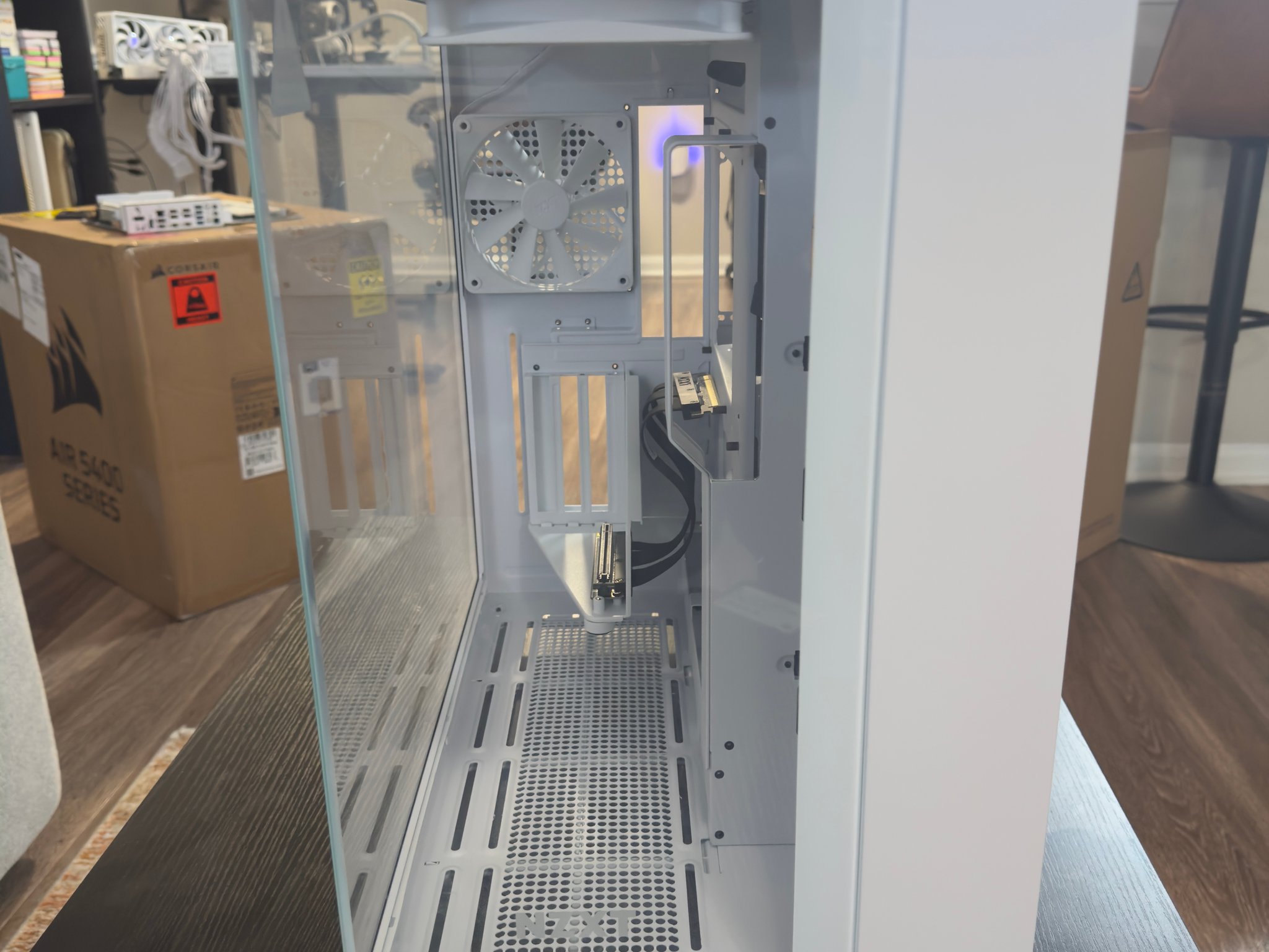 NZXT H9 Flow Dual-Chamber ATX Mid-Tower PC Gaming Case – High-Airflow