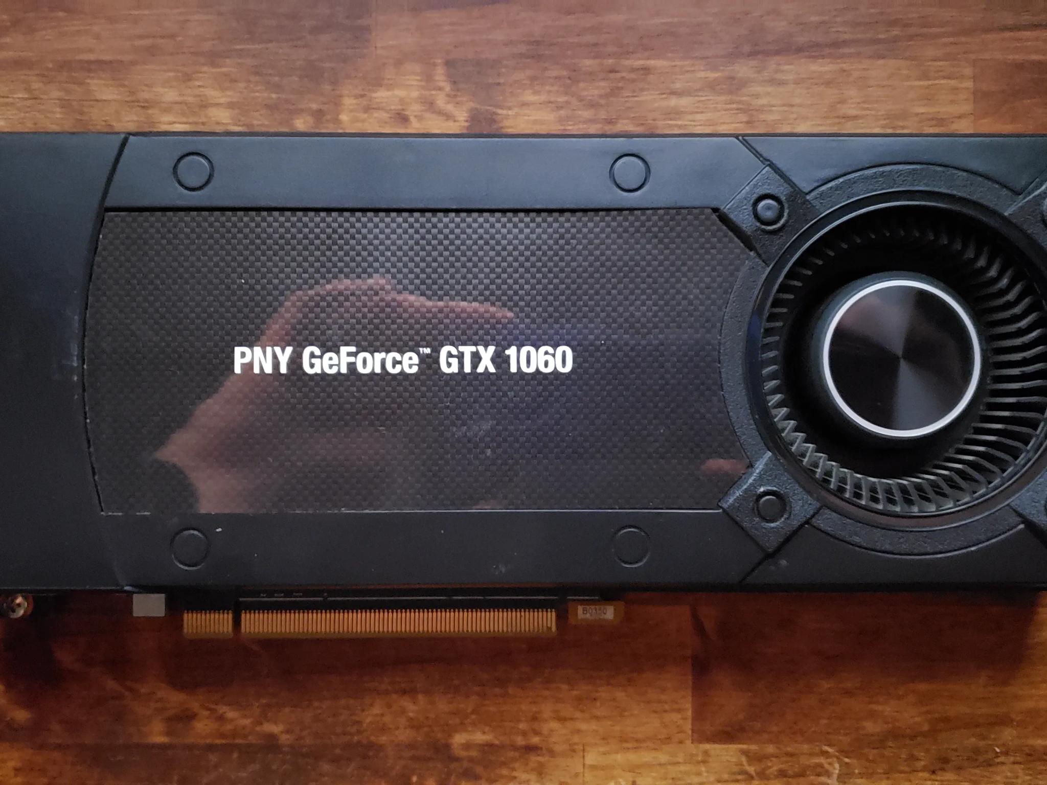 PNY GTX 1060 6gb