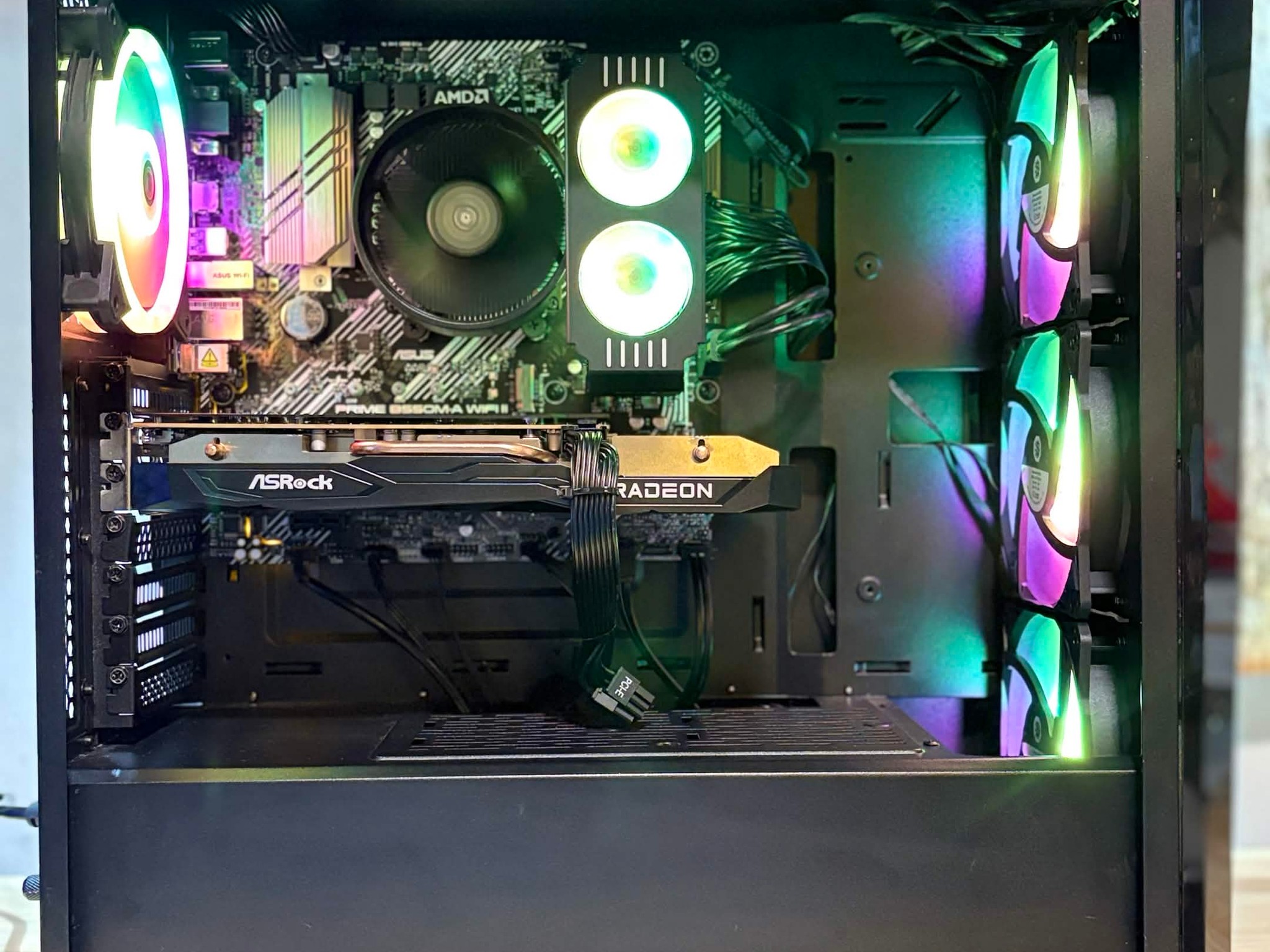 Black Cat Customs Shadowclaw | Ryzen 5 3600 | RX 6600 XT | 16GB RAM | 1.25TB Storage