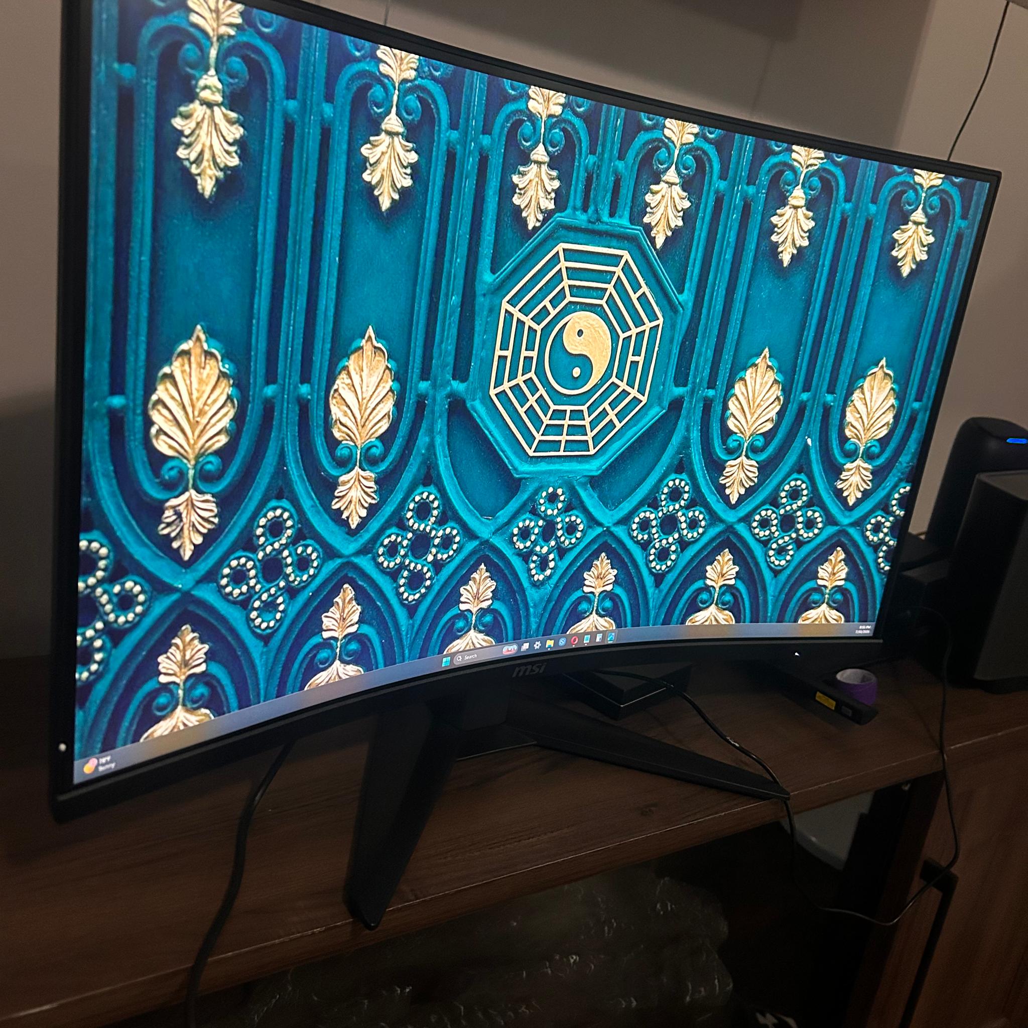 MSI 32" 2K (180Hz) WQHD (2560 x 1440) Curved Screen Gaming Monitor (MAG 325CQF)