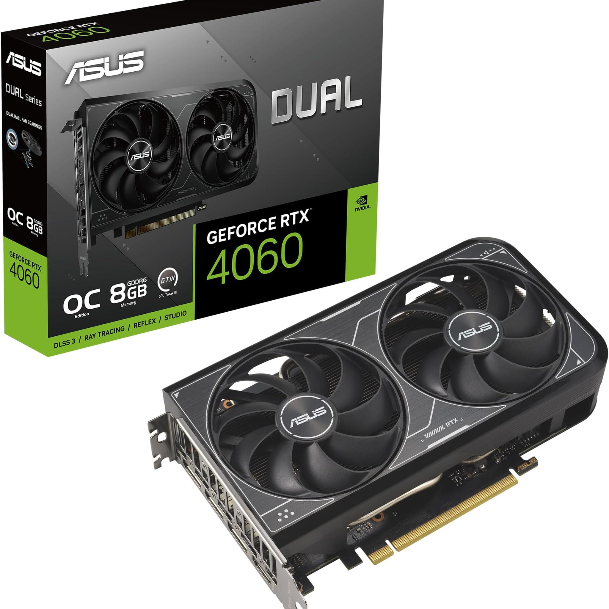 ASUS Dual GeForce RTX 4060 Ti 8GB