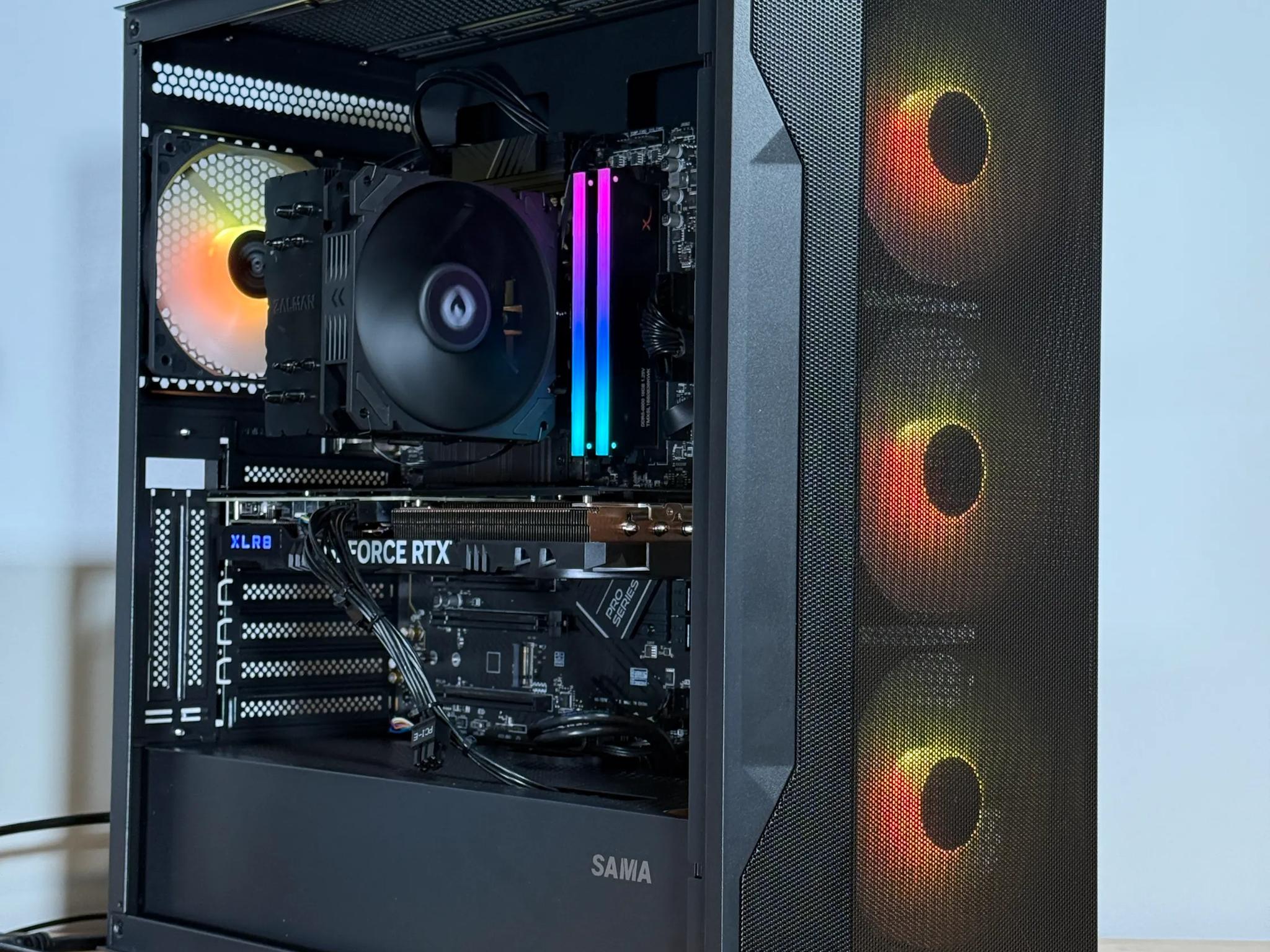 RTX 4070 Ryzen 5 7600X Gaming PC
