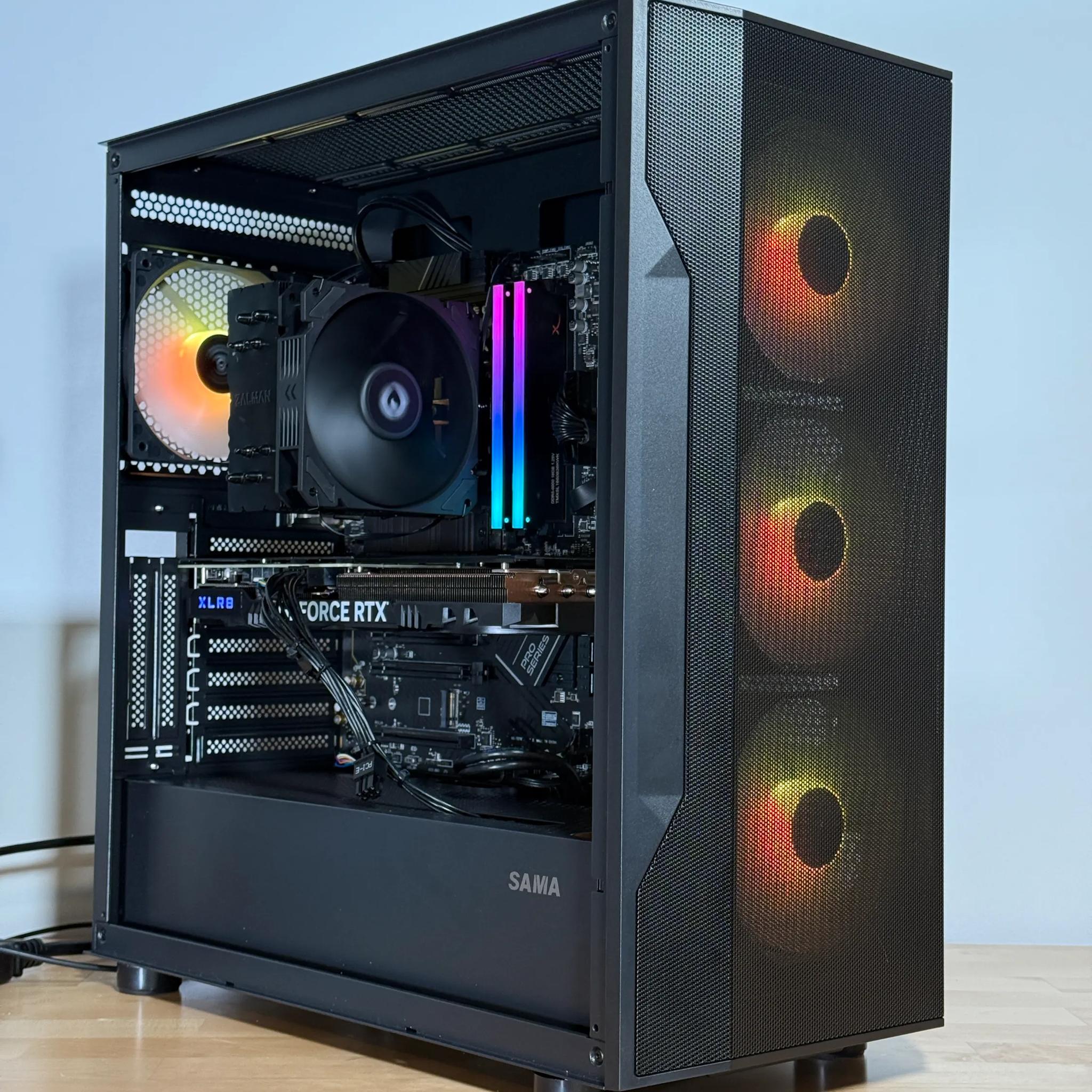 RTX 4070 Ryzen 5 7600X Gaming PC