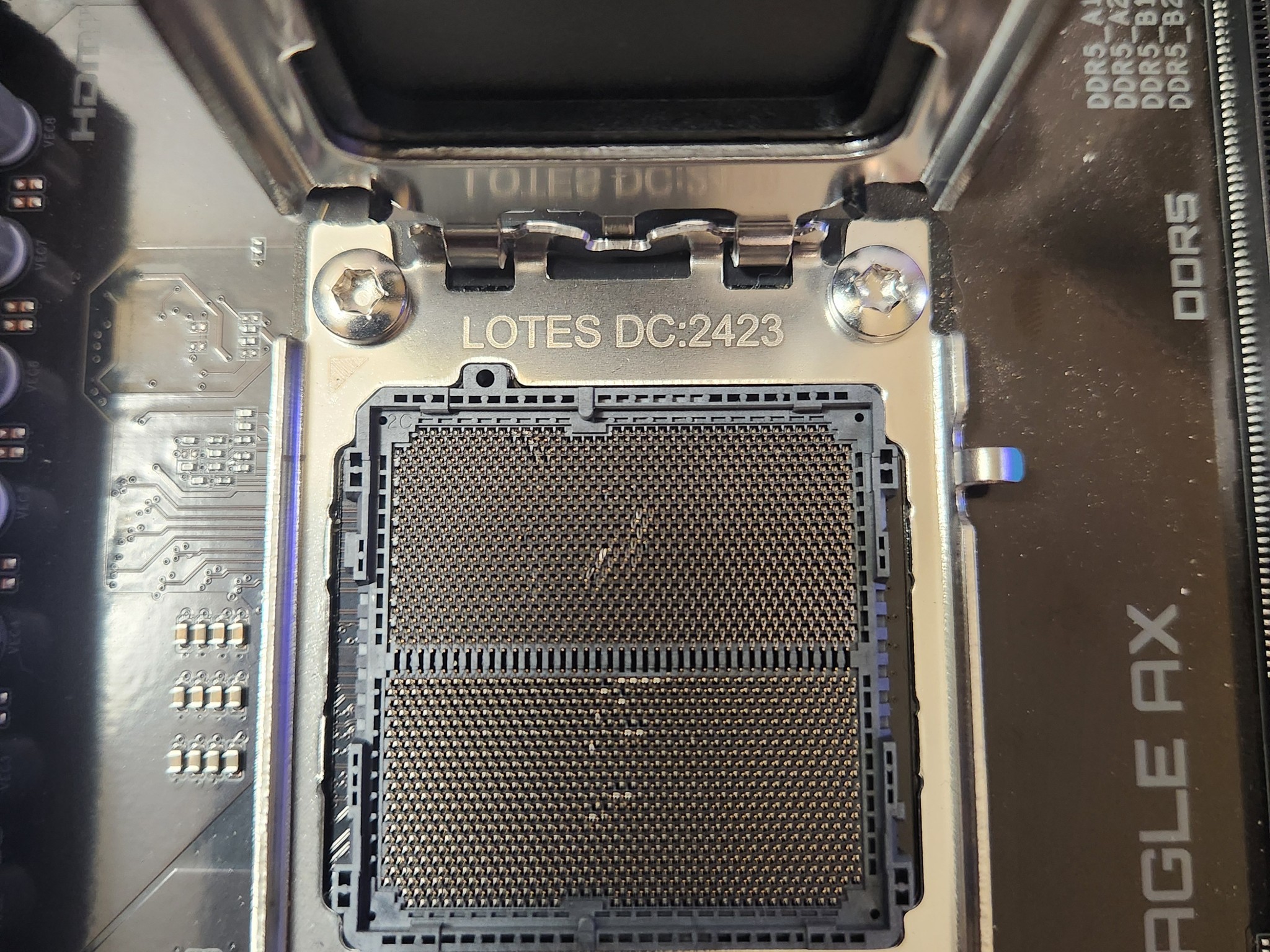 **Bent Pins** GIGABYTE B650 EAGLE AX Motherboard As/Is