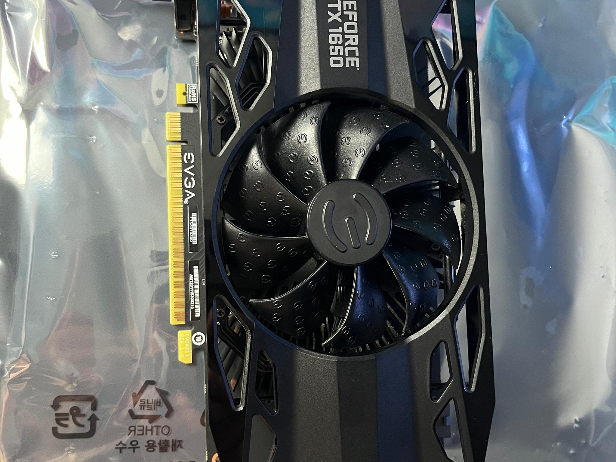 EVGA GeForce GTX 1650 XC Graphics Card