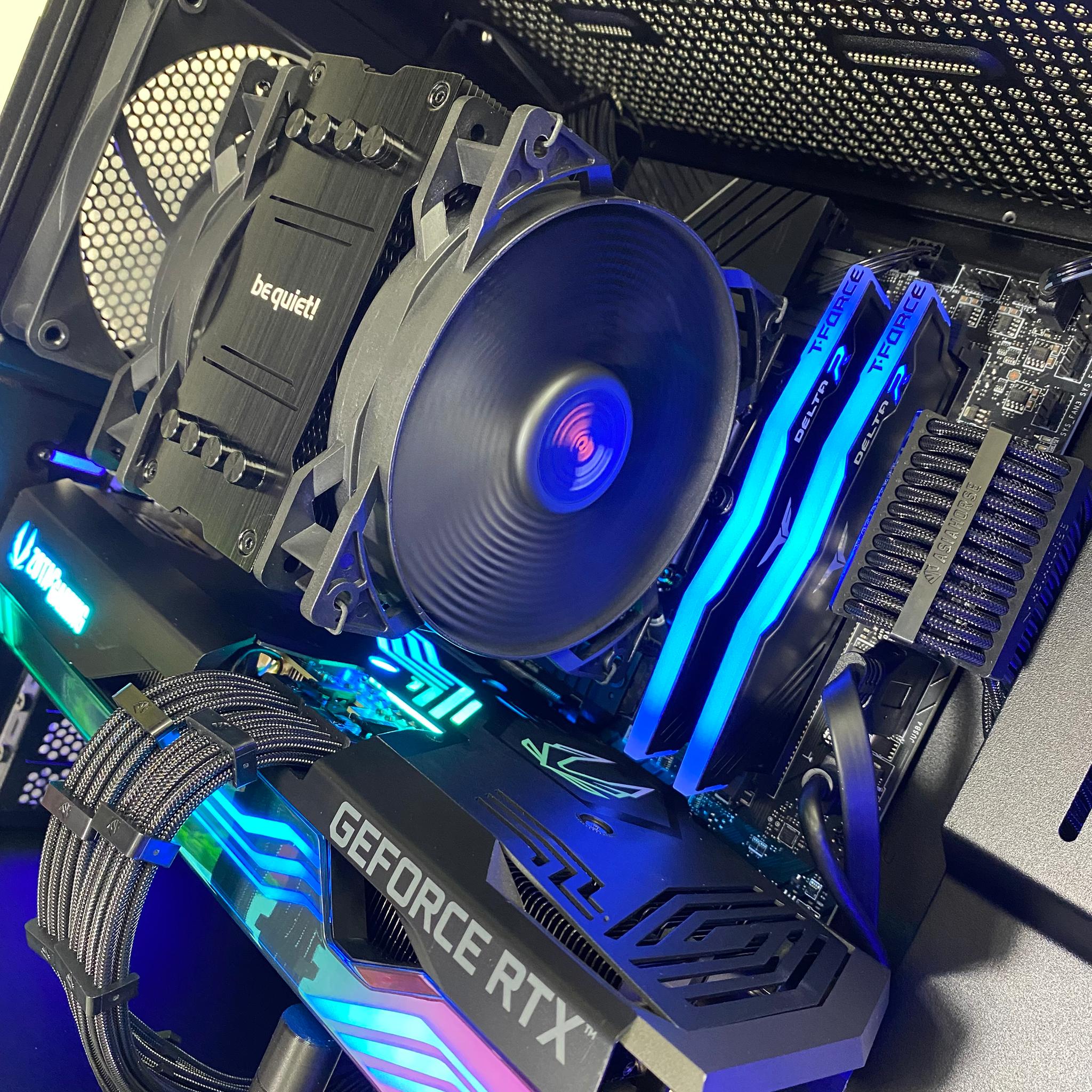 🌌i5-12600KF/32GB/1TB/RTX 3070 🌌 Galactic Forge" Gaming PC 🌌