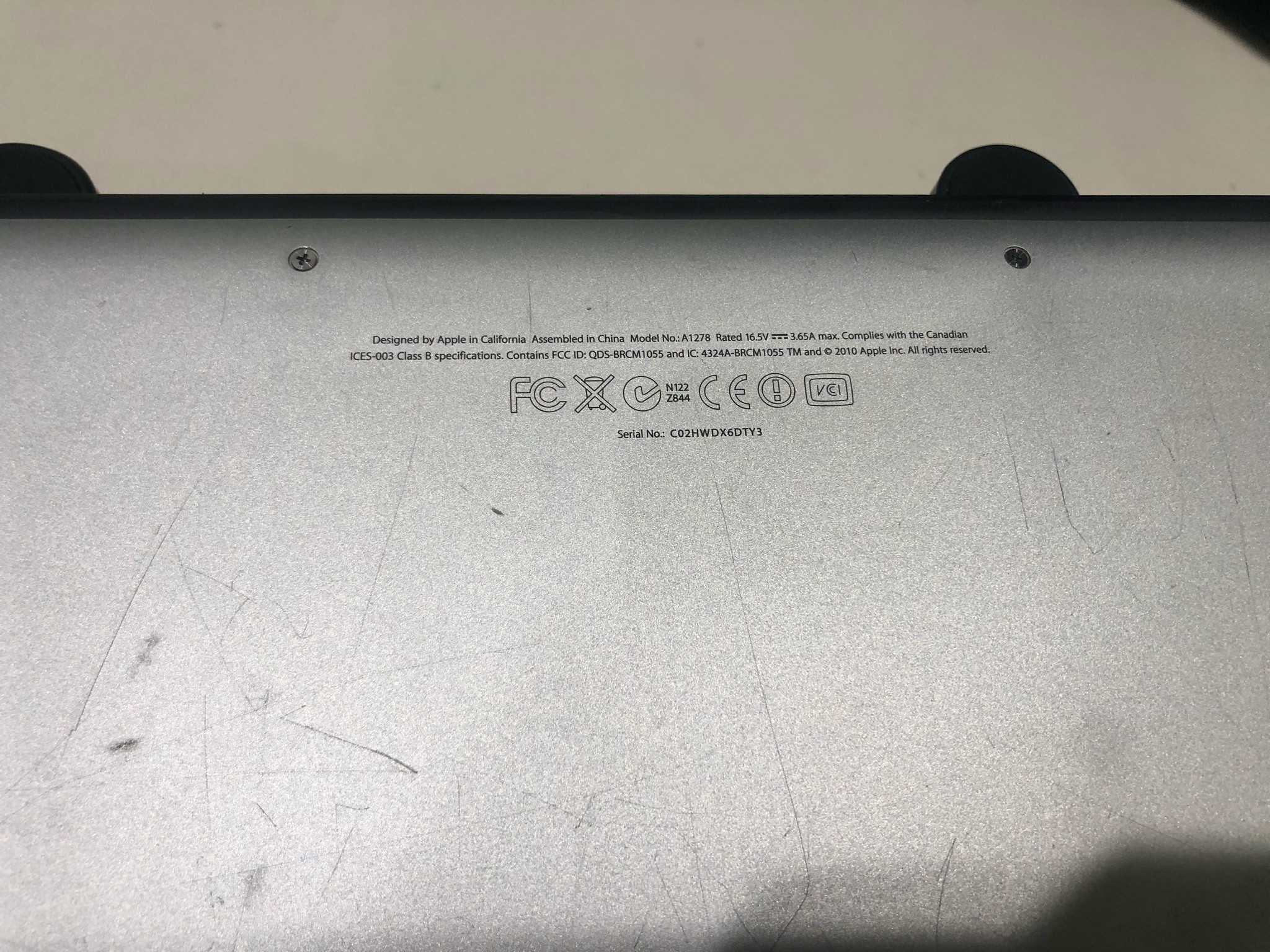 Apple MacBook Pro 13" 2012 | Intel i5 2.5GHz | 6GB RAM | 128GB SSD | Ventura (OCLP) + Charger