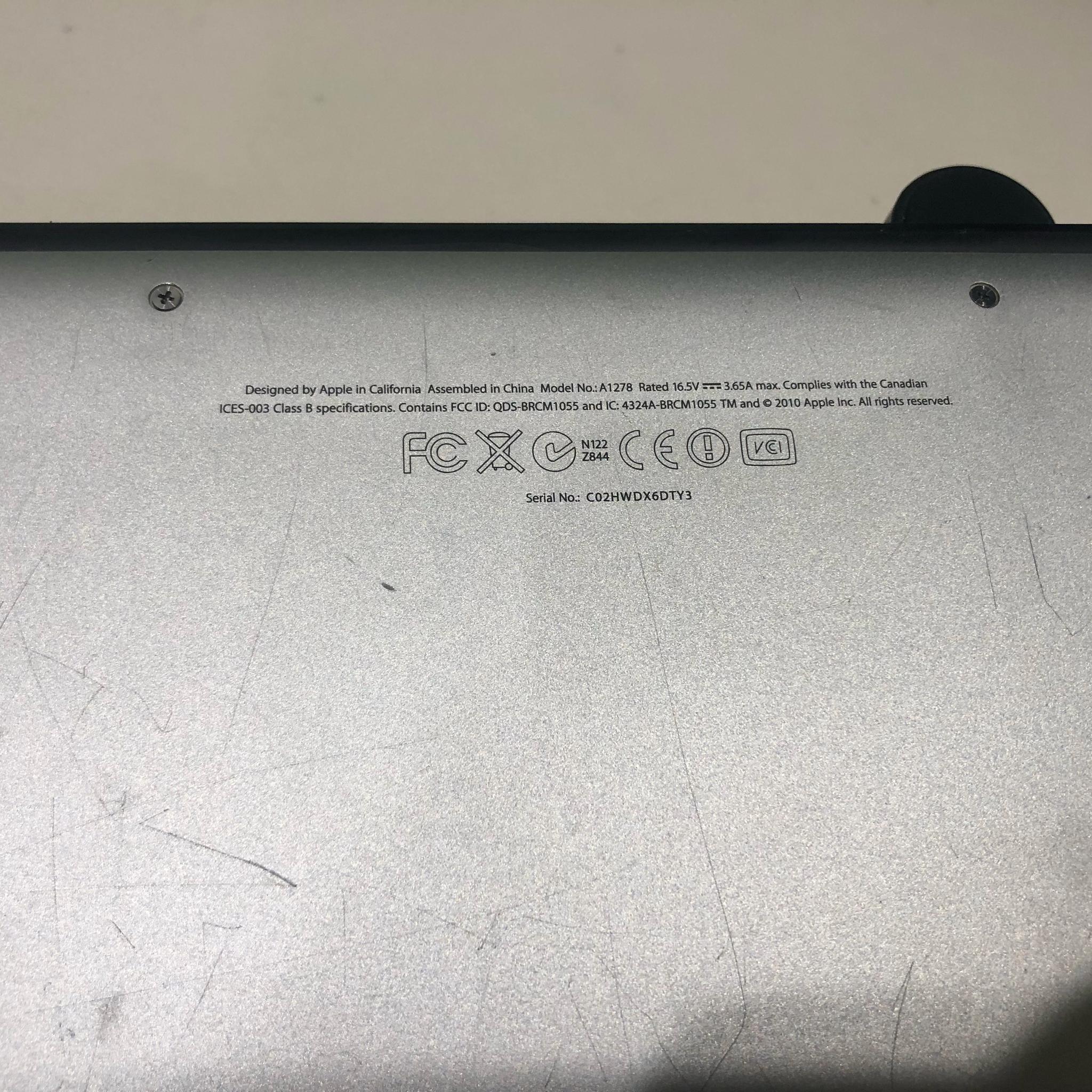 Apple MacBook Pro 13" 2012 | Intel i5 2.5GHz | 6GB RAM | 128GB SSD | Ventura (OCLP) + Charger