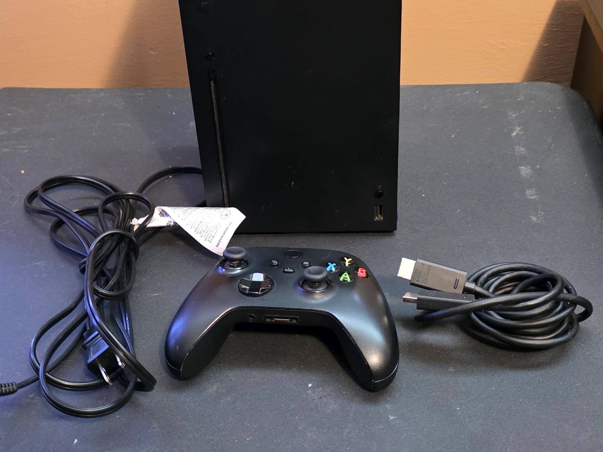 Xbox Series X Console – 1TB – Original Controller + HDMI – 3rd Party Power Cord – Used