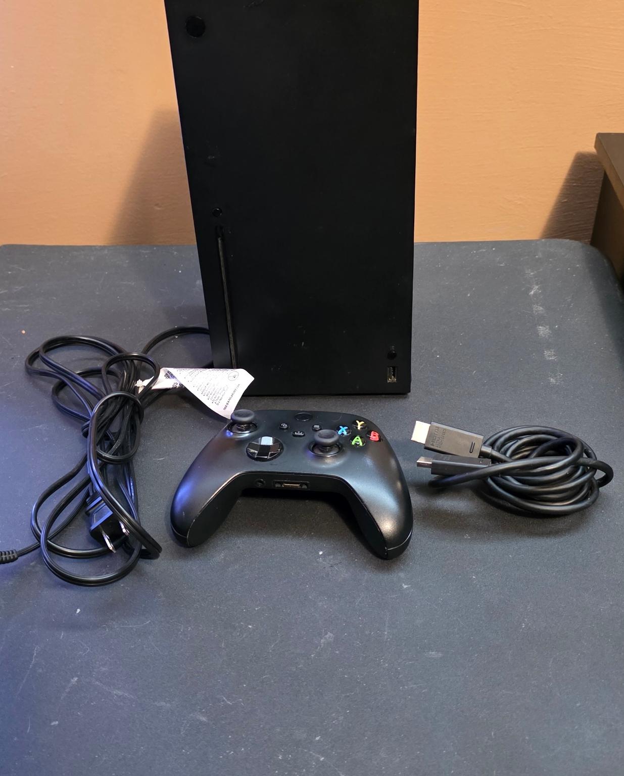 Xbox Series X Console – 1TB – Original Controller + HDMI – 3rd Party Power Cord – Used