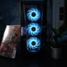 WONDERFUL Black and White spider-Man RGB Gaming PC
