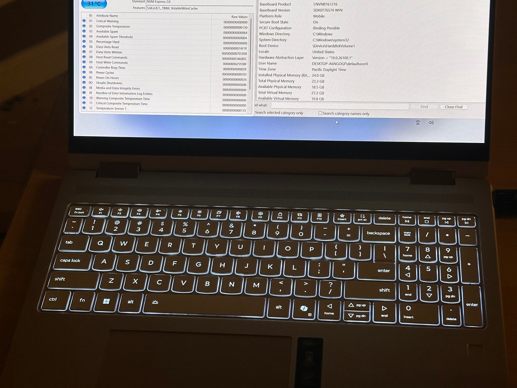 New Lenovo Yoga OLED 16" 7a 2-in-1 Touchscreen Laptop - AMD Ryzen AI 7 445 - 24G RAM - 512GB SSD