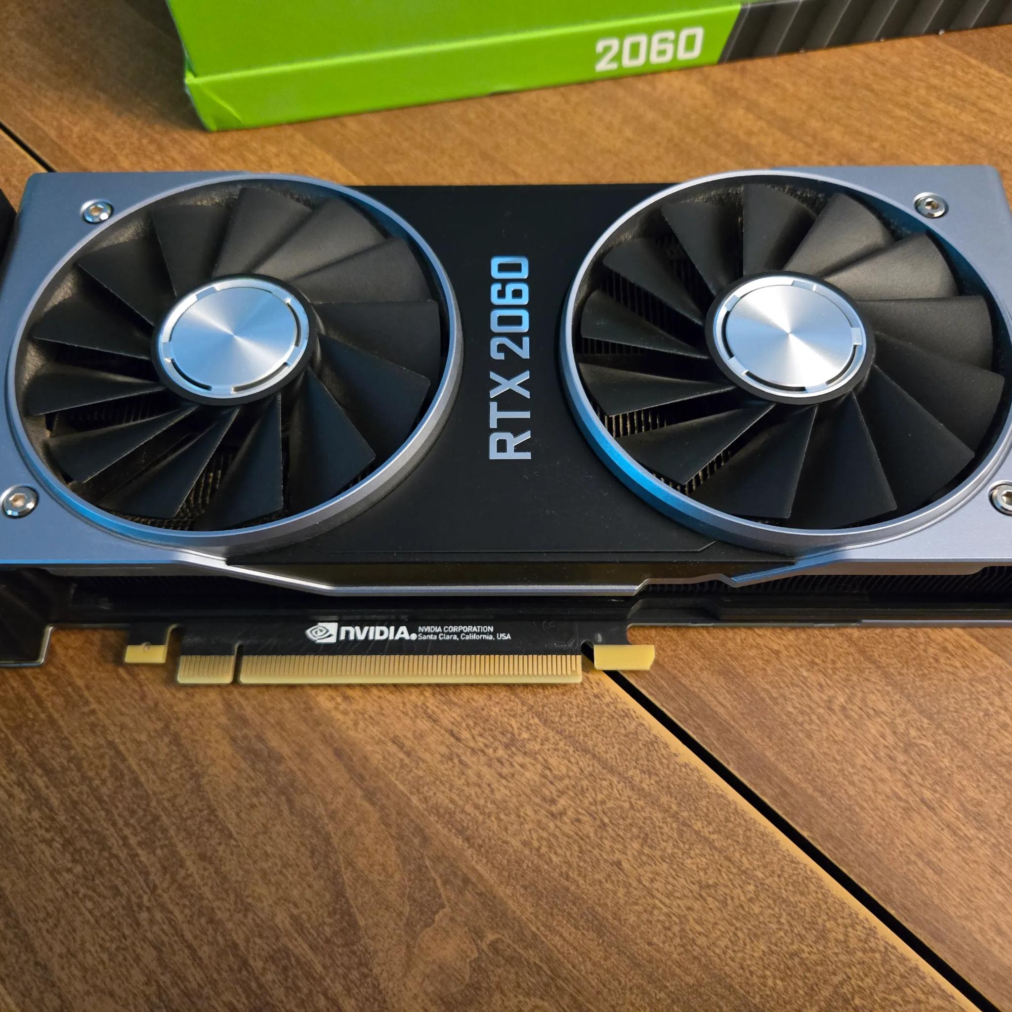 Nvidia Founder's Edition RTX 2060 6gb
