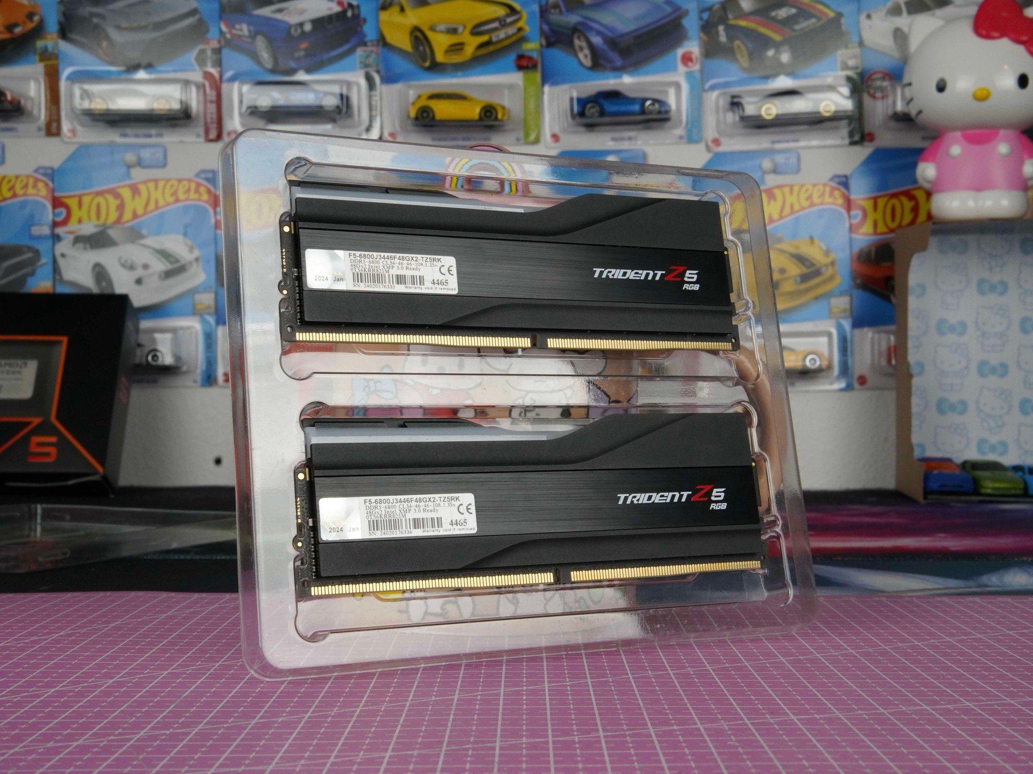 G.Skill Trident Z5 RGB DDR5-6800 CL34 96GB (2x48GB) Intel XMP