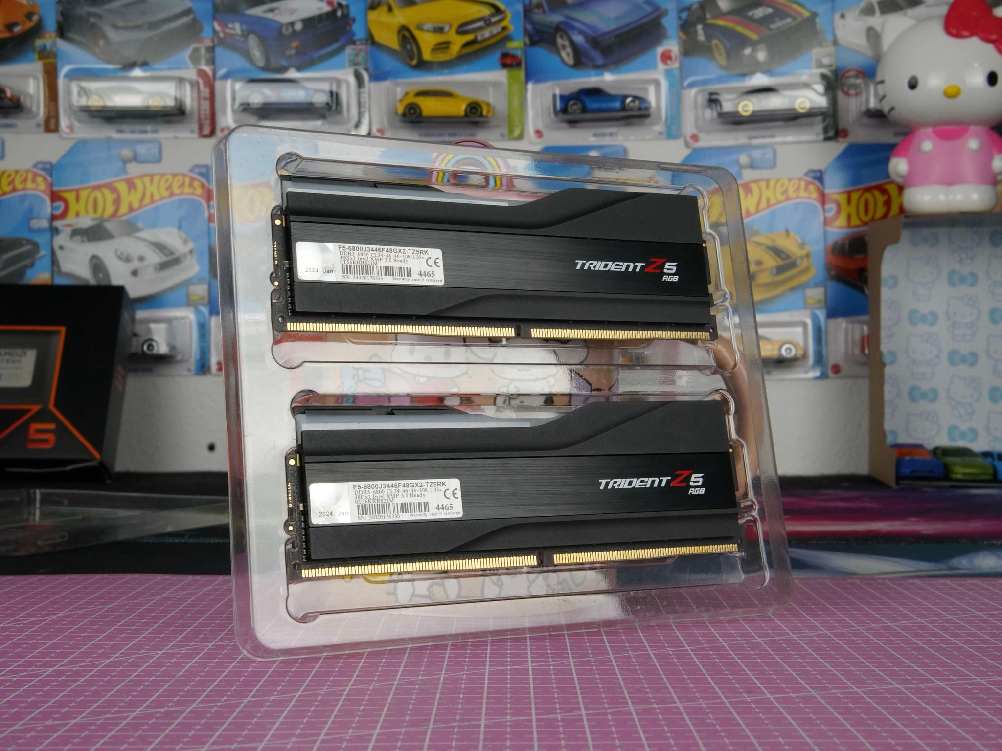 G.Skill Trident Z5 RGB DDR5-6800 CL34 96GB (2x48GB) Intel XMP