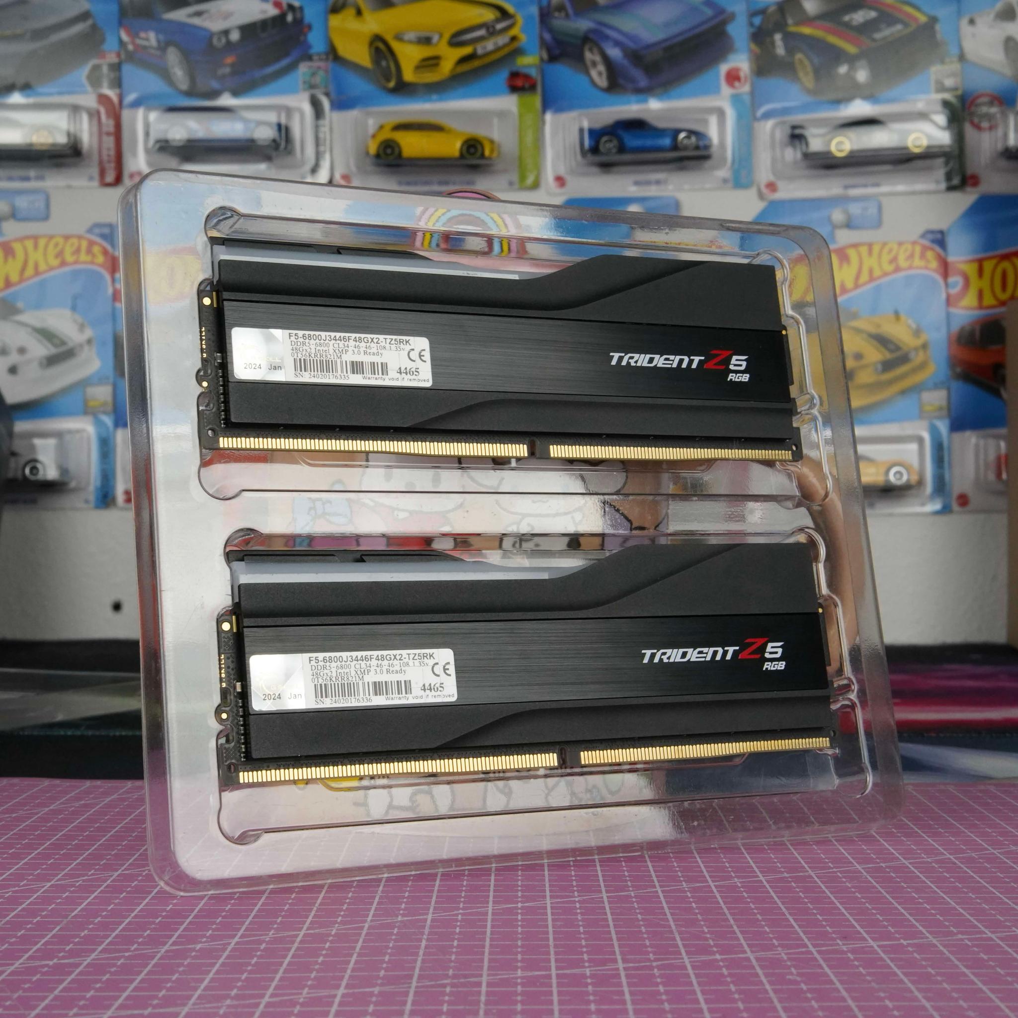 G.Skill Trident Z5 RGB DDR5-6800 CL34 96GB (2x48GB) Intel XMP
