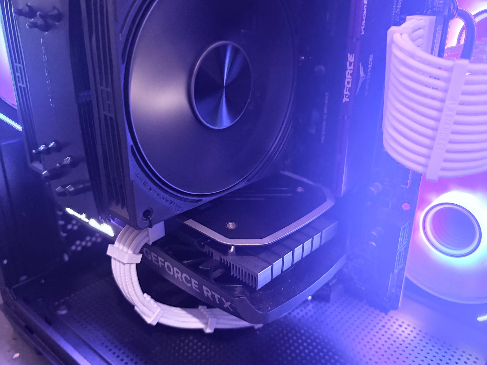 ⚫️"Obsidian Frost"❄️ | 1440p Gaming | RTX 4060 | i5 14400F | 16GB DDR5 | 1TB SSD | Free Shipping