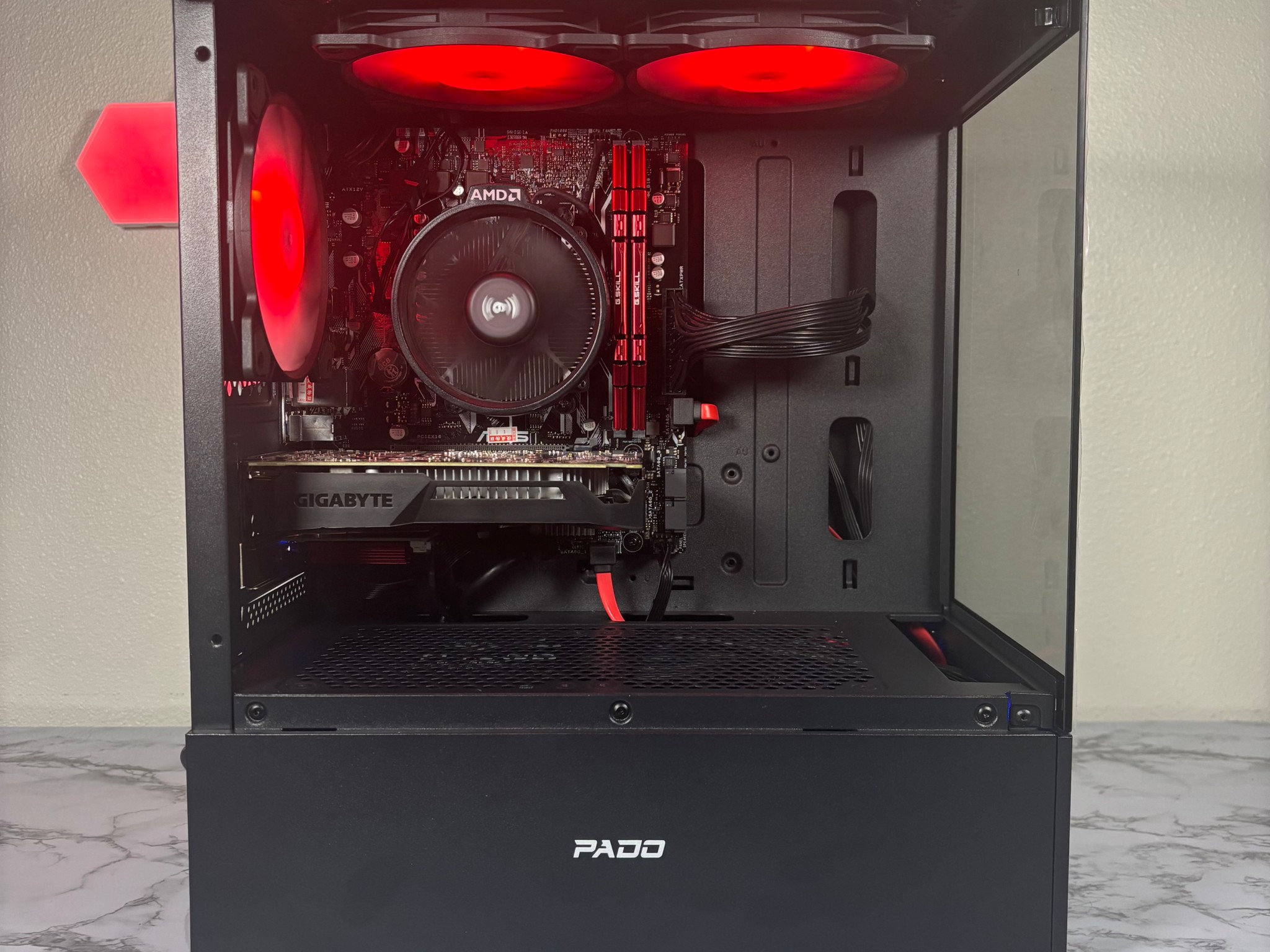 🔴⚫️ | Ryzen 5 1600 + GTX 1050Ti | 16GB | WiFi & BT INCLUDED