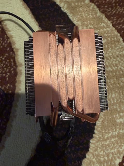 AMD AM5 Wraith Stock RGB CPU Cooler from 5800XT CPU