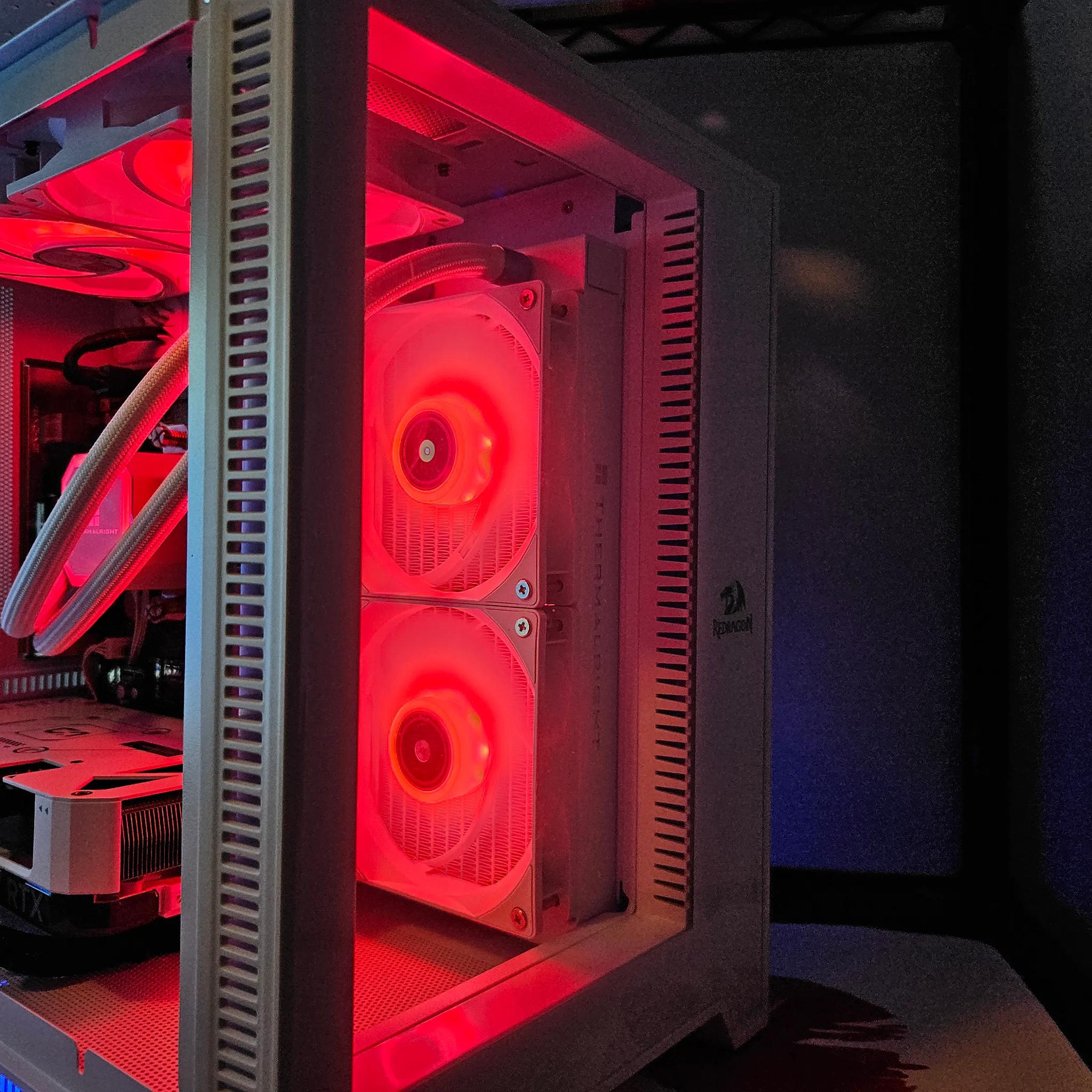 Liquid cooled Artic Rig Ryzen 5 5500 / 32GB DDR4 / 1TB / RTX 4060 8GB