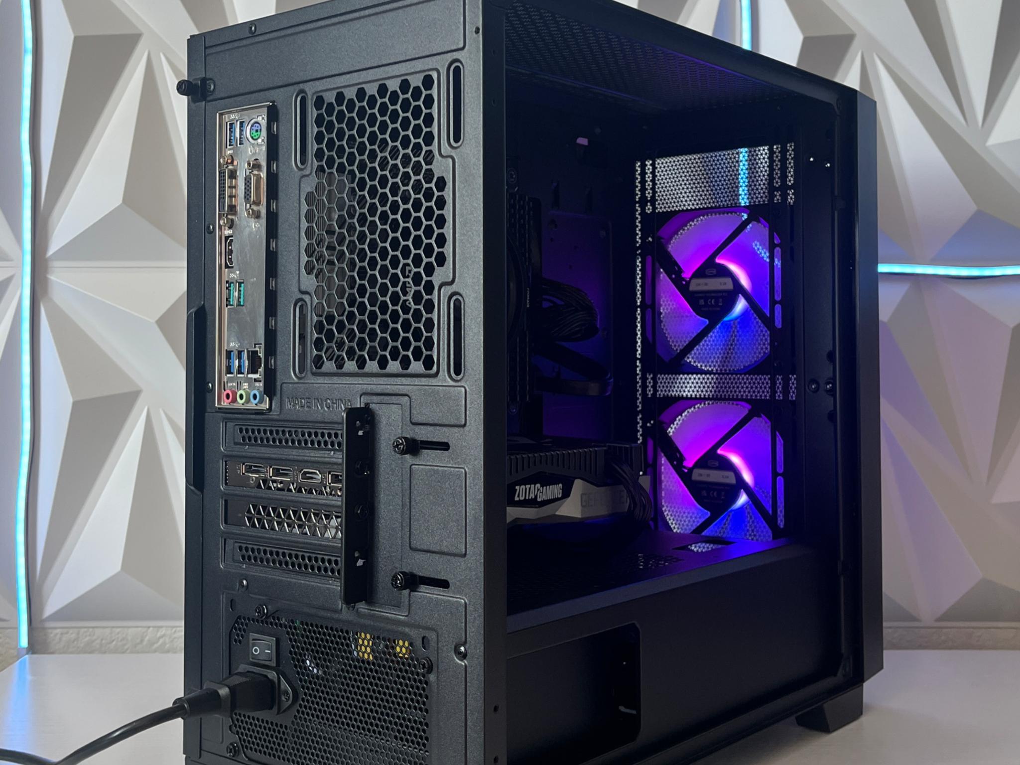 RTX 2060 SUPER 8GB, Ryzen 7 2700X, 16GB RAM | Black RGB Gaming Computer/PC