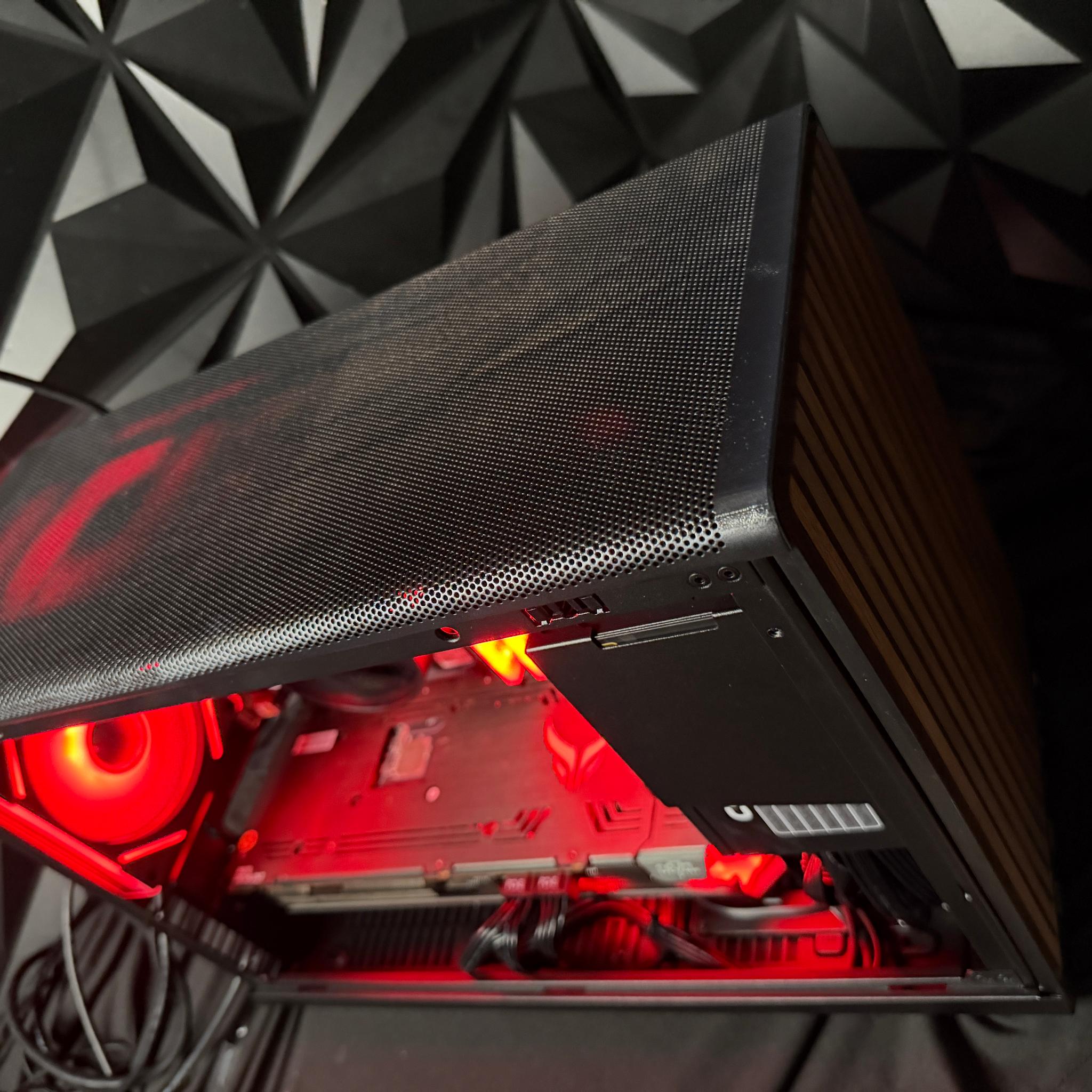 🌈🌲 NEON OAK 🌲🌈 Radeon RX 6750 XT Custom Gaming PC - Ryzen 5 5500