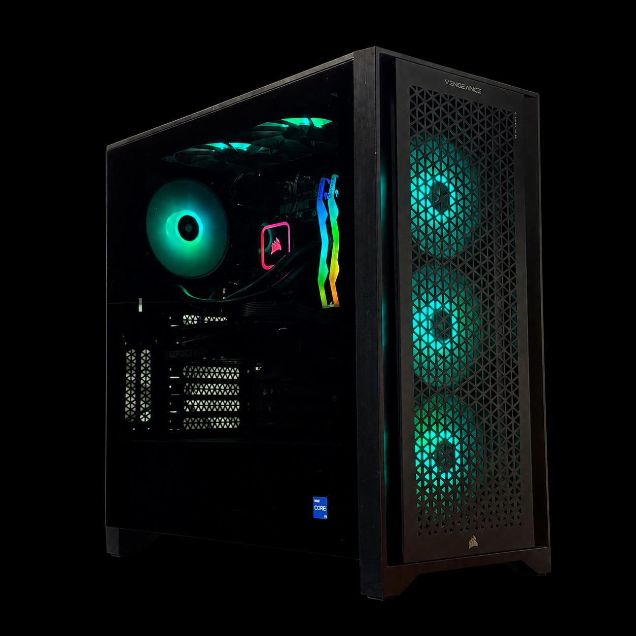 1440P/1080P Gaming pc / i5-13600KF / RTX 3070 / 16GB DDR5 Ram / 1TB Corsair SSD / 750w