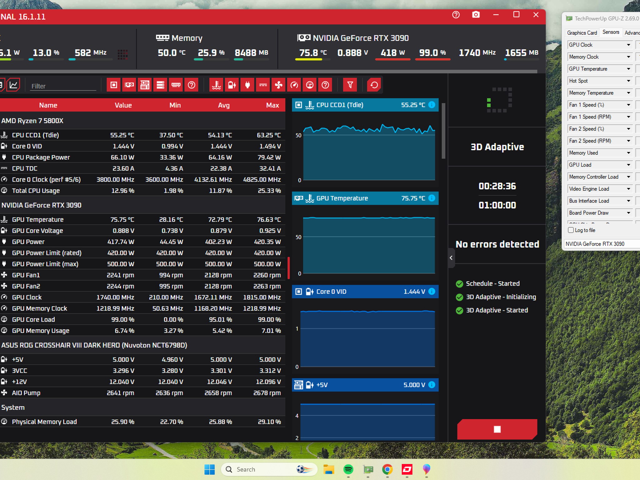 EVGA FTW3 Ultra Gaming Geforce RTX 3090 - Manufacturer refurbished